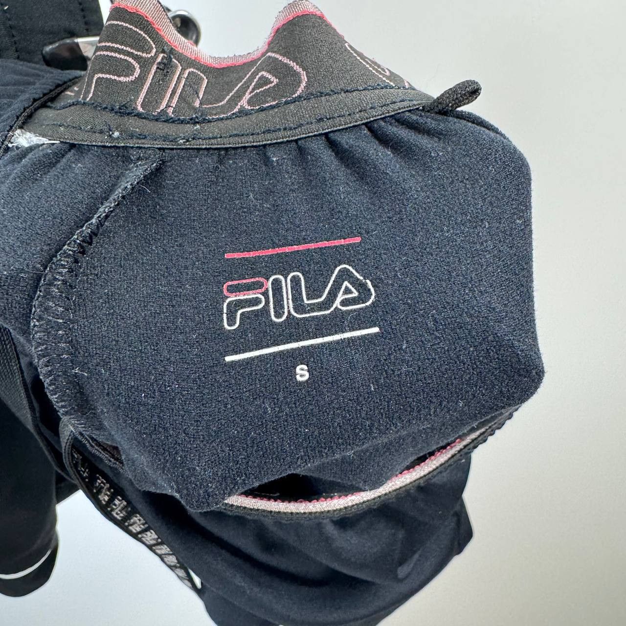 Fila Fila Womens Running Shorts Black Athletic Gym Training Sz S Size 33" - 3 Thumbnail