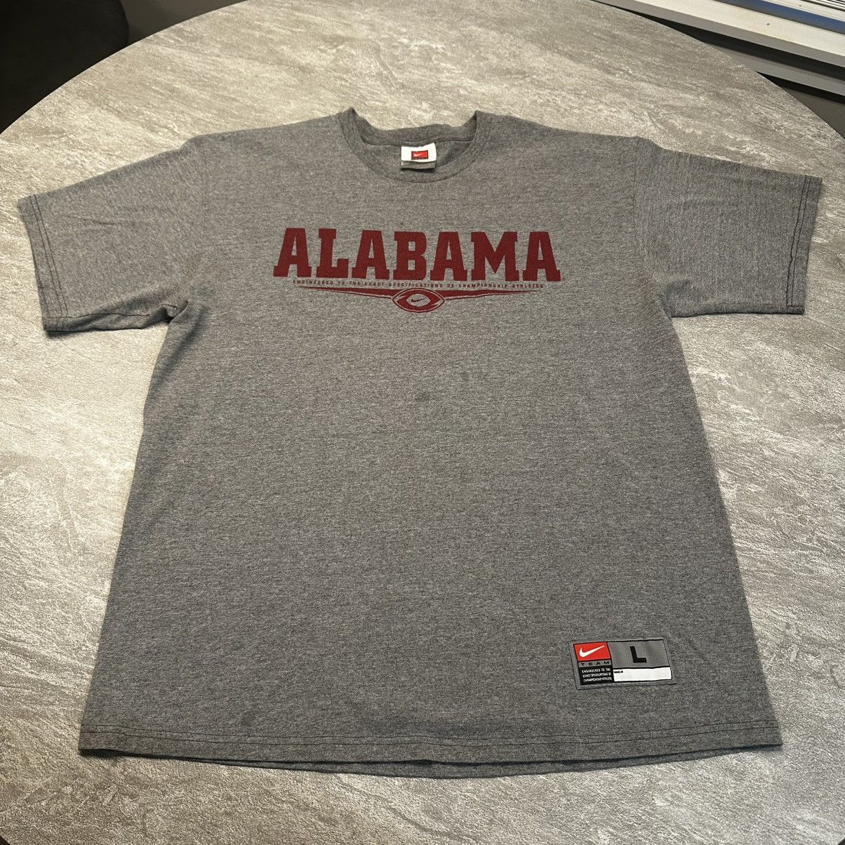Nike × Vintage Vintage Y2K Nike Alabama Team Football Shirt Patch Large Size US L / EU 52-54 / 3 - 1 Thumbnail