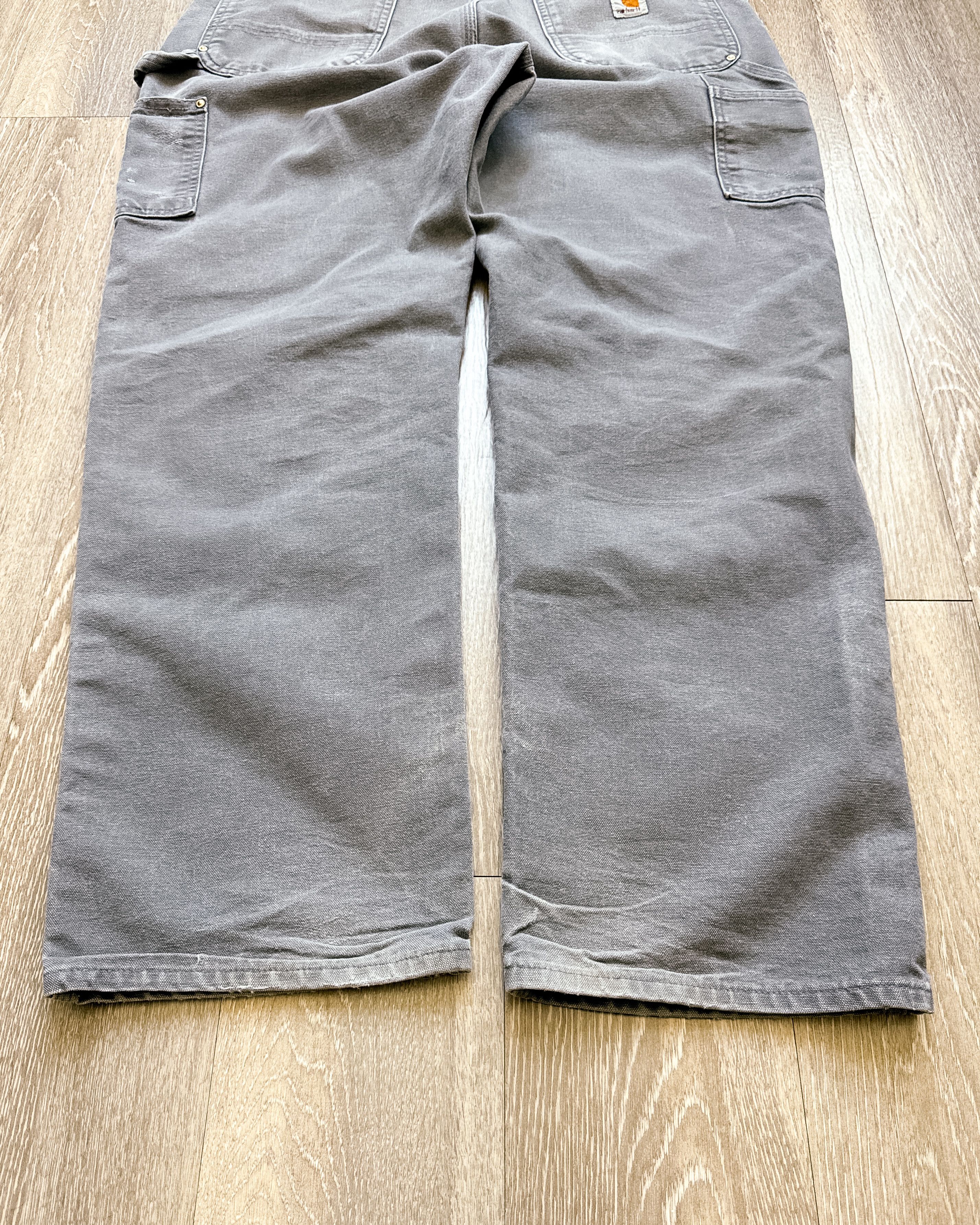Carhartt Vintage Carhartt Double Knee Carpenter Pants Gray Workwear Size US 34 / EU 50 - 7 Thumbnail