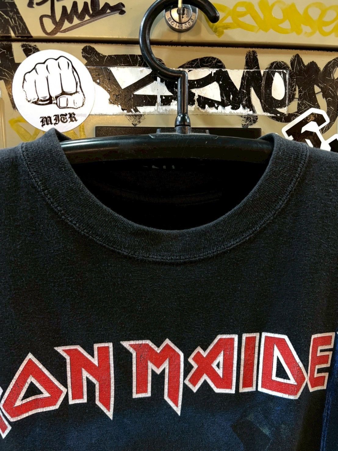 Band Tees Vintage Iron maiden 1996’s Size US L / EU 52-54 / 3 - 3 Thumbnail