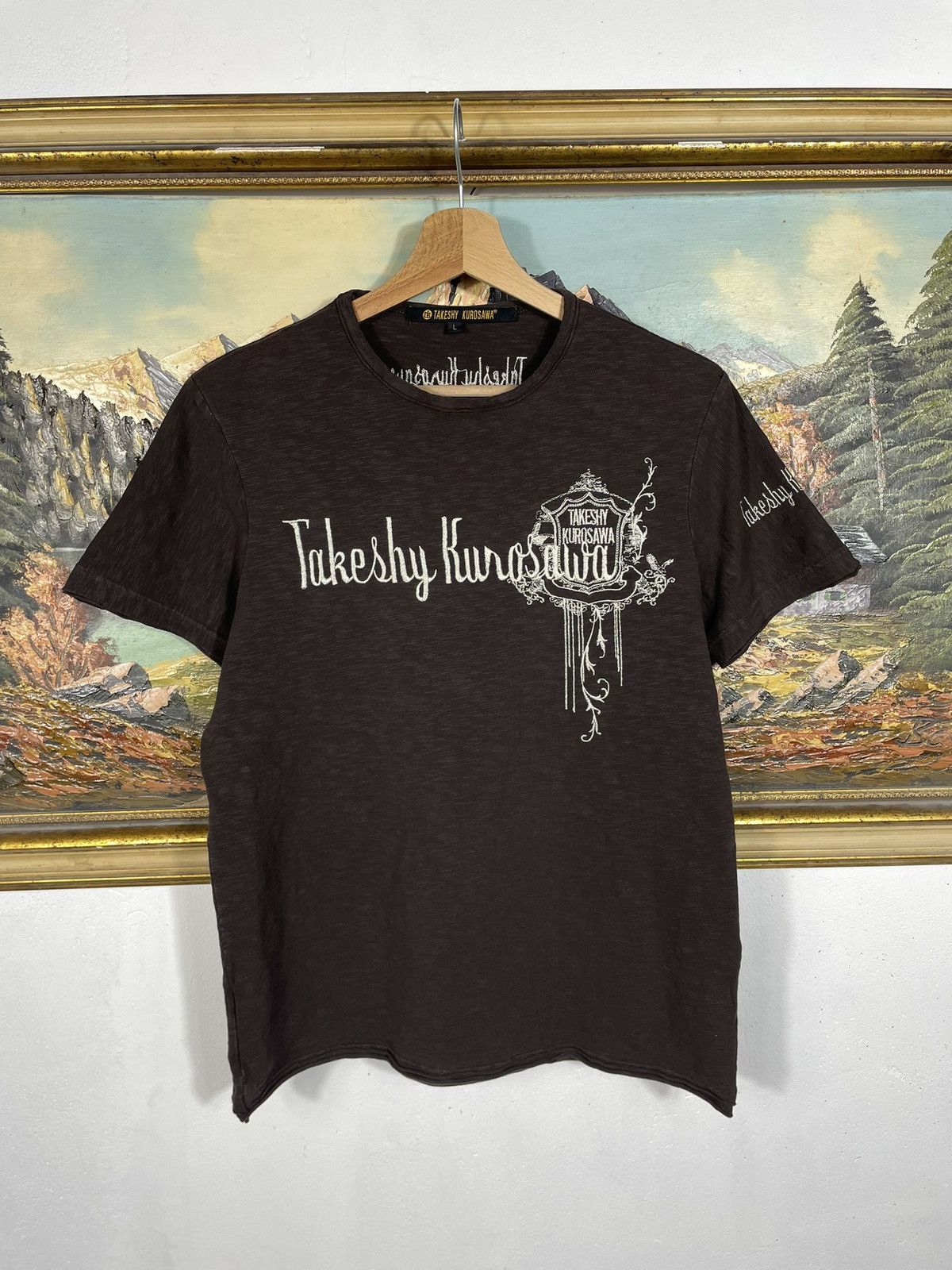 Takeshy Kurosawa Takeshy Kurosawa Vintage Y2k Japanese Brand T-shirt Tee Size L / US 10 / IT 46 - 1 Thumbnail