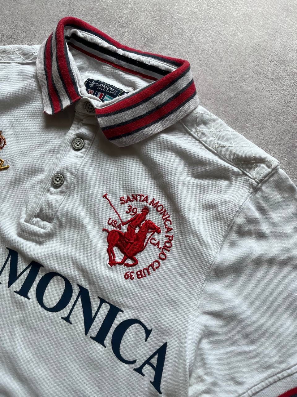 Vintage Vintage Polo Santa Monica Club Shirt M Size US M / EU 48-50 / 2 - 6 Thumbnail