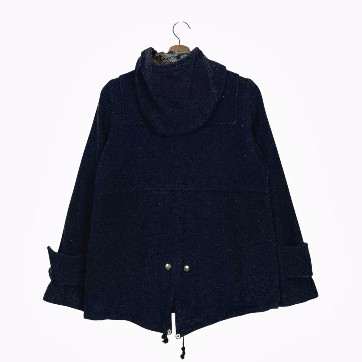 Ne-Net Ne-net Hooded Wool Duffle Jacket Size US S / EU 44-46 / 1 - 8 Thumbnail