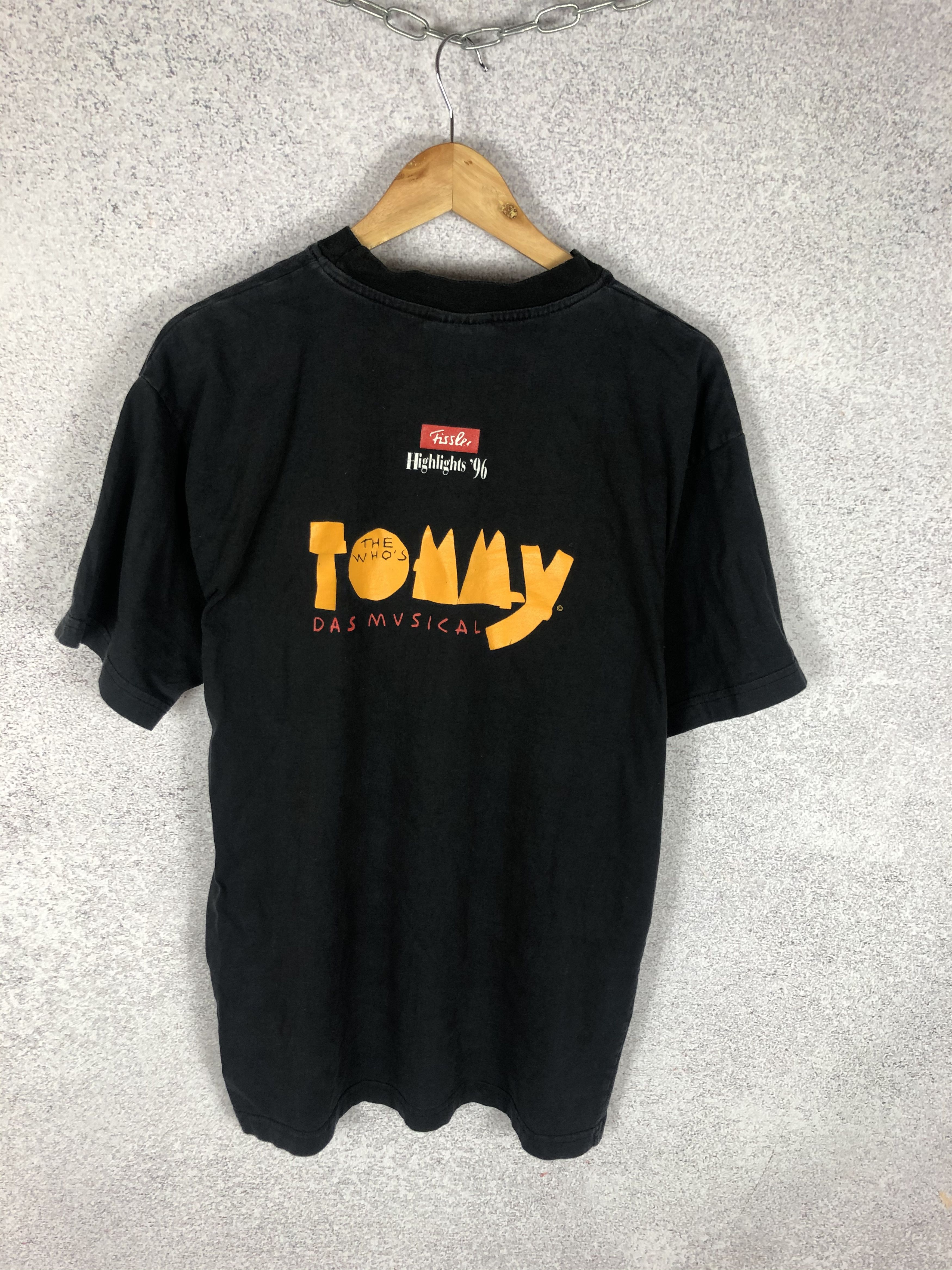 Band Tees Vintage 1996 The Who Tommy Rock Band T Shirt Size US XL / EU 56 / 4 - 3 Thumbnail