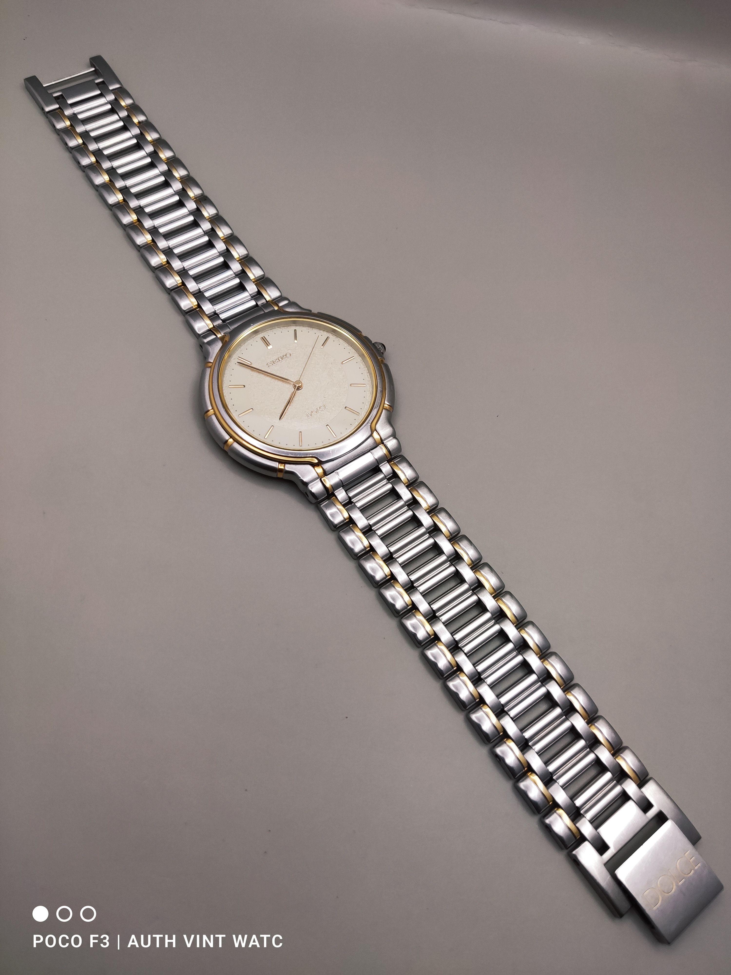 Seiko Authentic Vintage Seiko Dolce Textured Dial Men Watch Size ONE SIZE - 10 Thumbnail