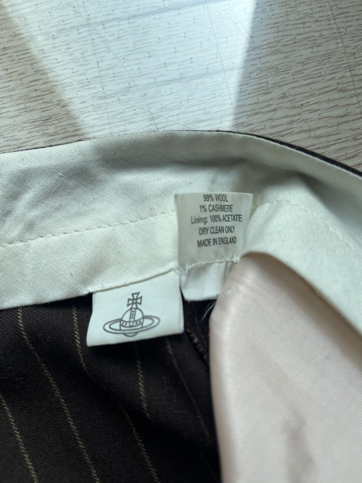 Vivienne Westwood 10 Vivienne Westwood vintage hourglass pinstripe pants Size 28" / US 6 / IT 42 - 10 Thumbnail