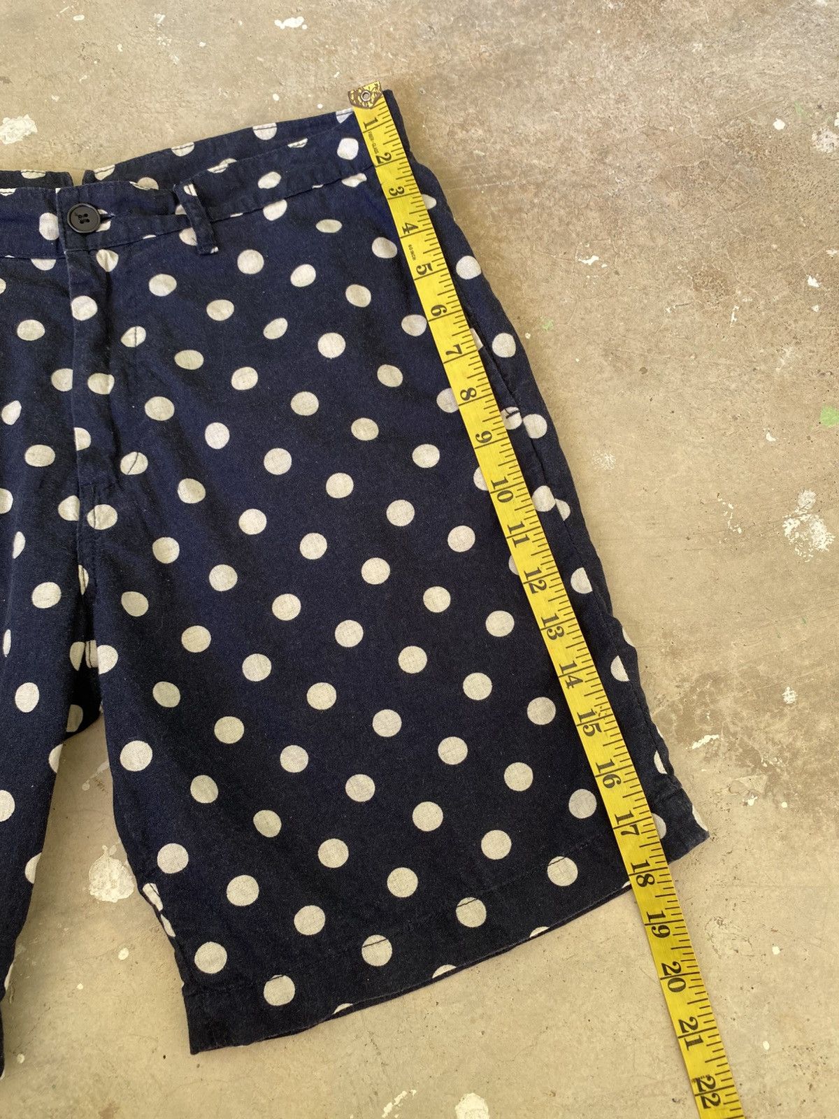 Ships Jet Blue SHIPS JET BLUE Polka Dot Linen Blend Shorts Size US 30 / EU 46 - 9 Thumbnail