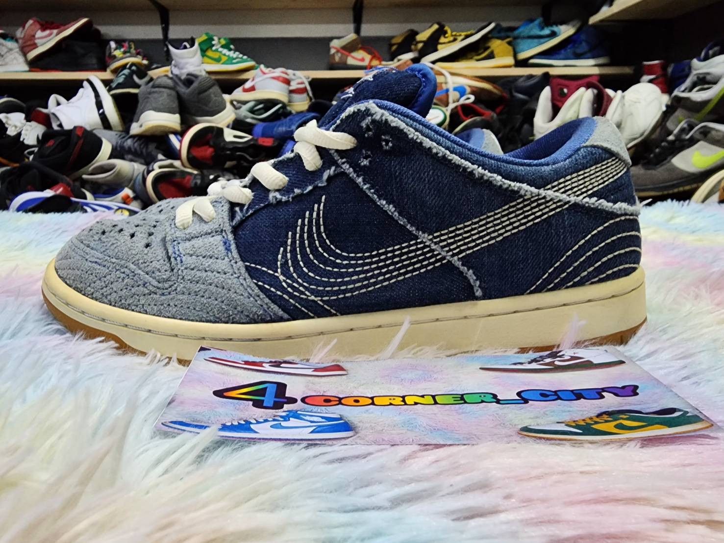 Nike Nike Sb Dunk Low Denim Sashiko | Grailed