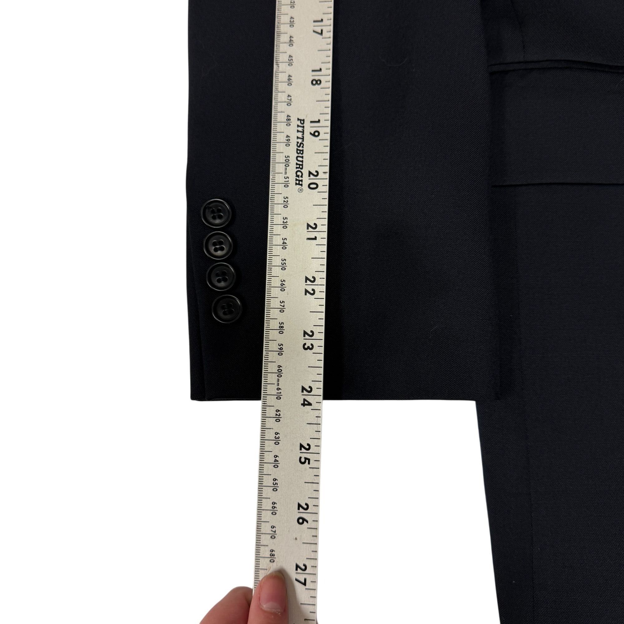 Brooks Brothers Brooks Brothers Black Sport Coat EVENING Jacket Wool Blazer Size 40R - 10 Thumbnail