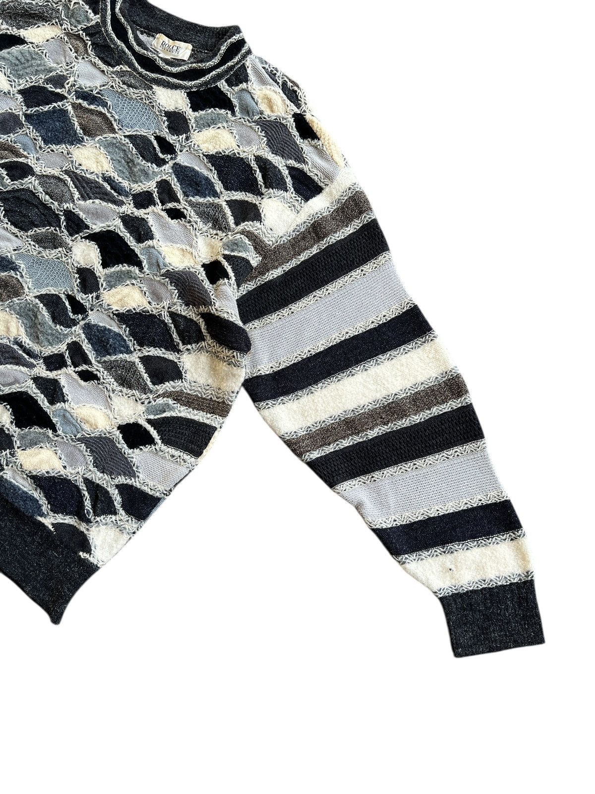 Japanese Brand Vintage 90s Dolce ‘Elegante” Cable Knit Sweater Size US XL / EU 56 / 4 - 5 Thumbnail