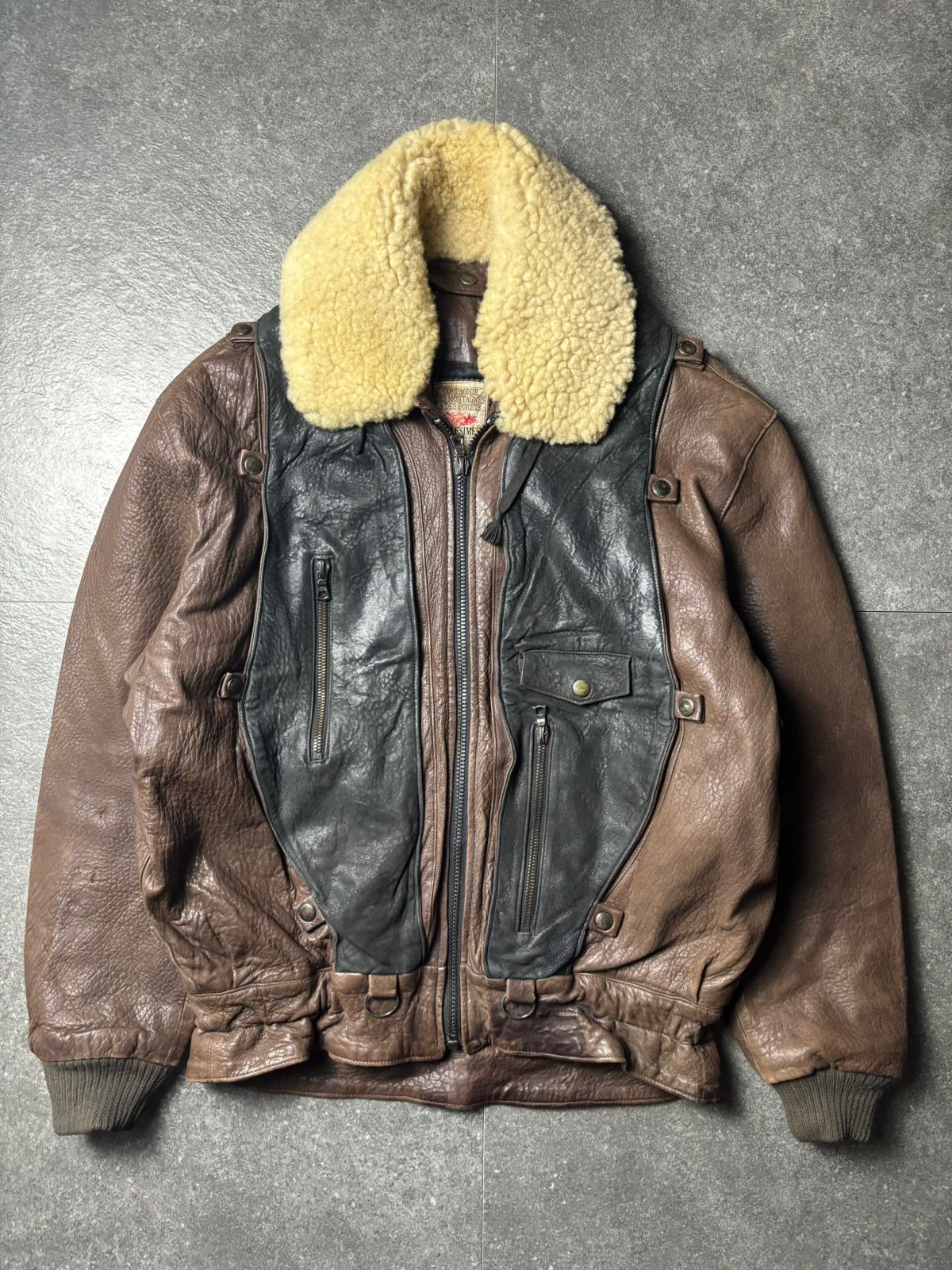 Marithe + Francois Girbaud 80s Millesimes Marithe Francois Girbaud Leather Jacket Size US L / EU 52-54 / 3 - 3 Thumbnail