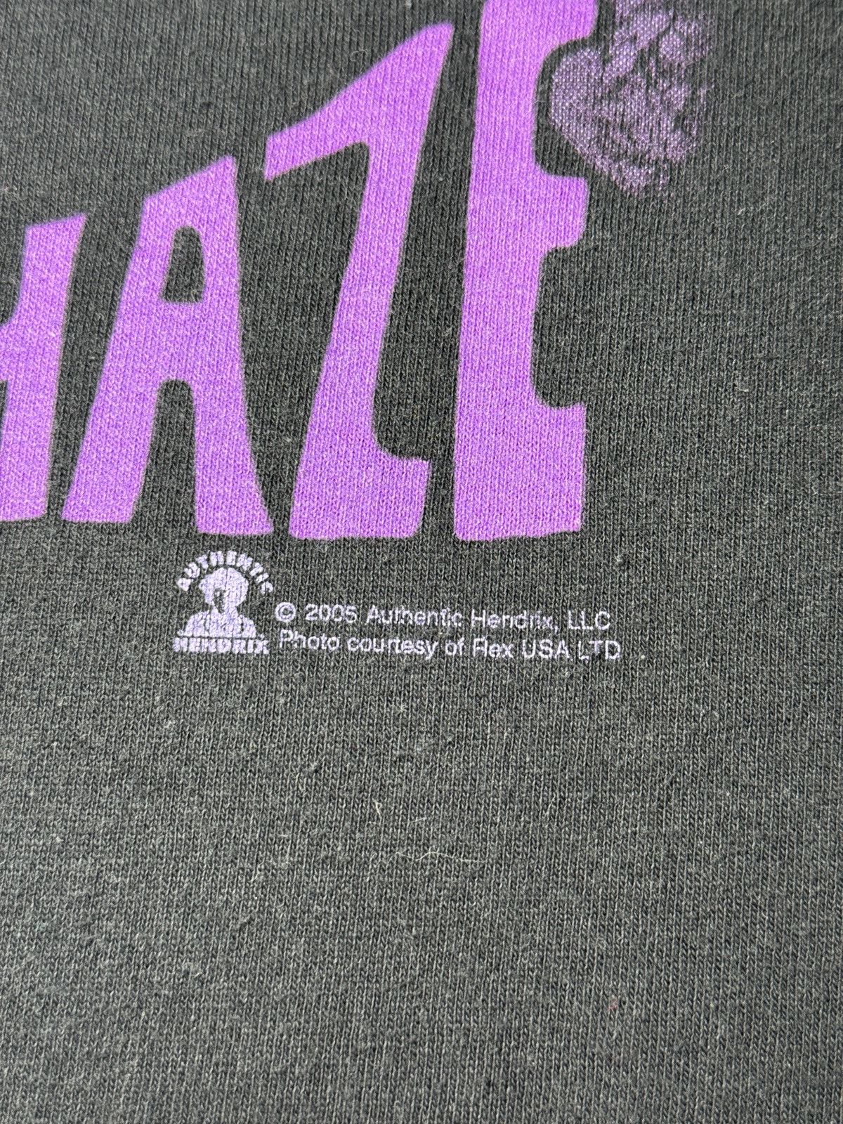 Vintage Vintage Y2K Jimi Hendrix Purple Haze Lrg Rock Band T Shirt Size US L / EU 52-54 / 3 - 3 Thumbnail