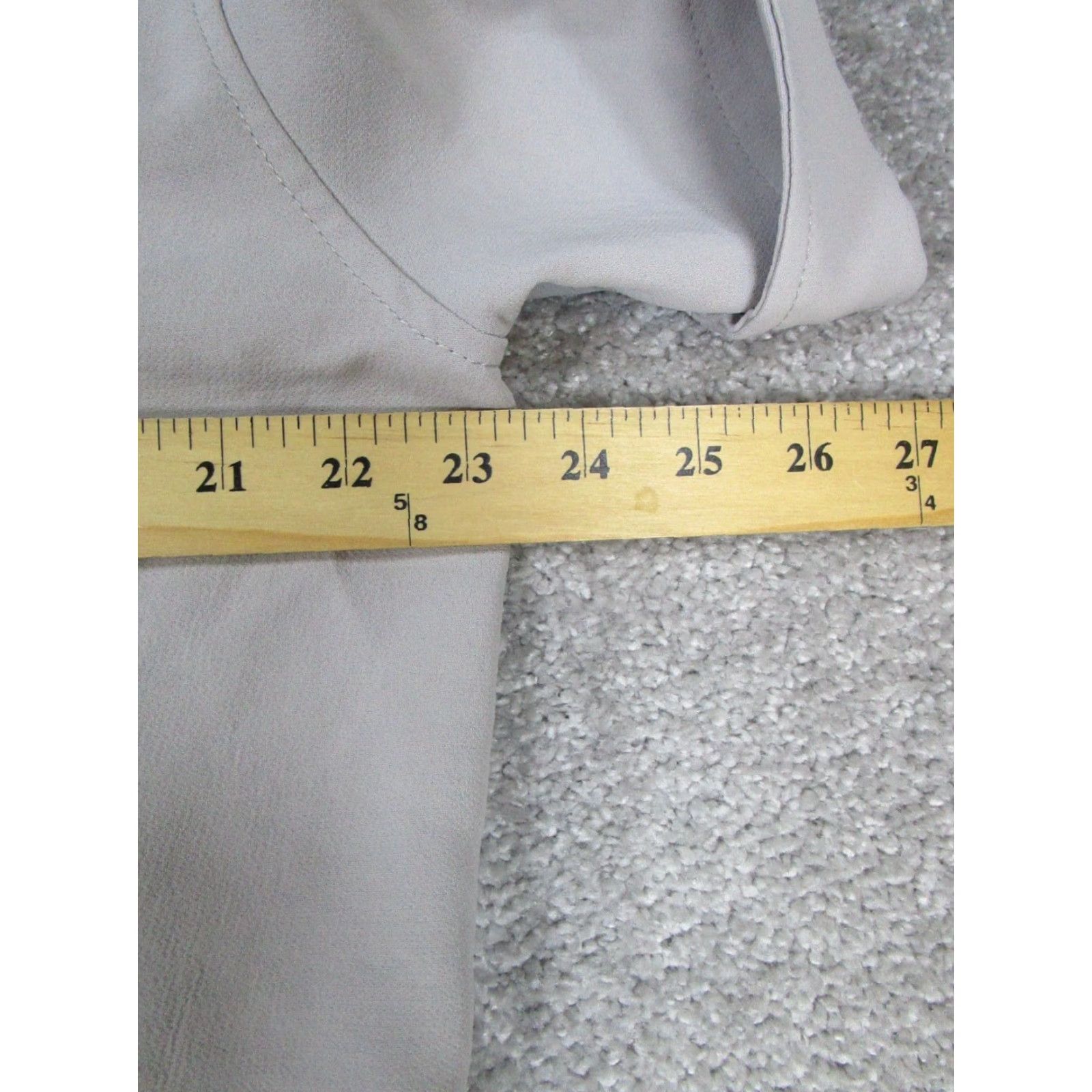 Vintage Wilfred Shirt Womens Xxs Gray Oversized Button Up Size XXS / US 00 / IT 34 - 7 Thumbnail