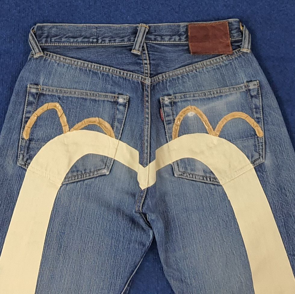Evisu Vintage Evisu Japan Selvedge Custom Daicock Jeans C265N32 Size US 27 - 2 Thumbnail