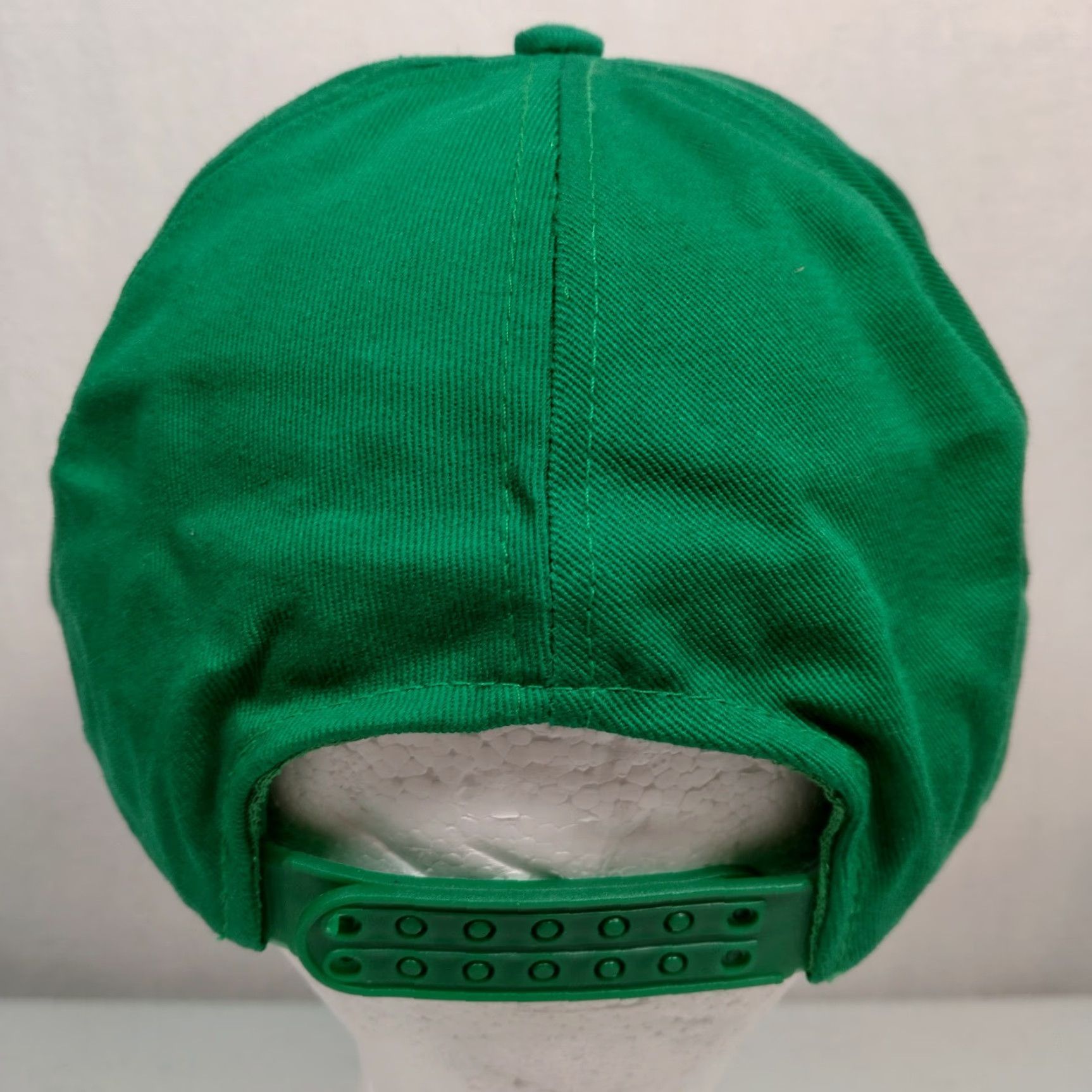 Vintage VINTAGE Farmer Baseball Cap Mens One Size Green Cotton Twill Farm Safety Day Camp 1997 Agriculture Farming Size ONE SIZE - 7 Thumbnail