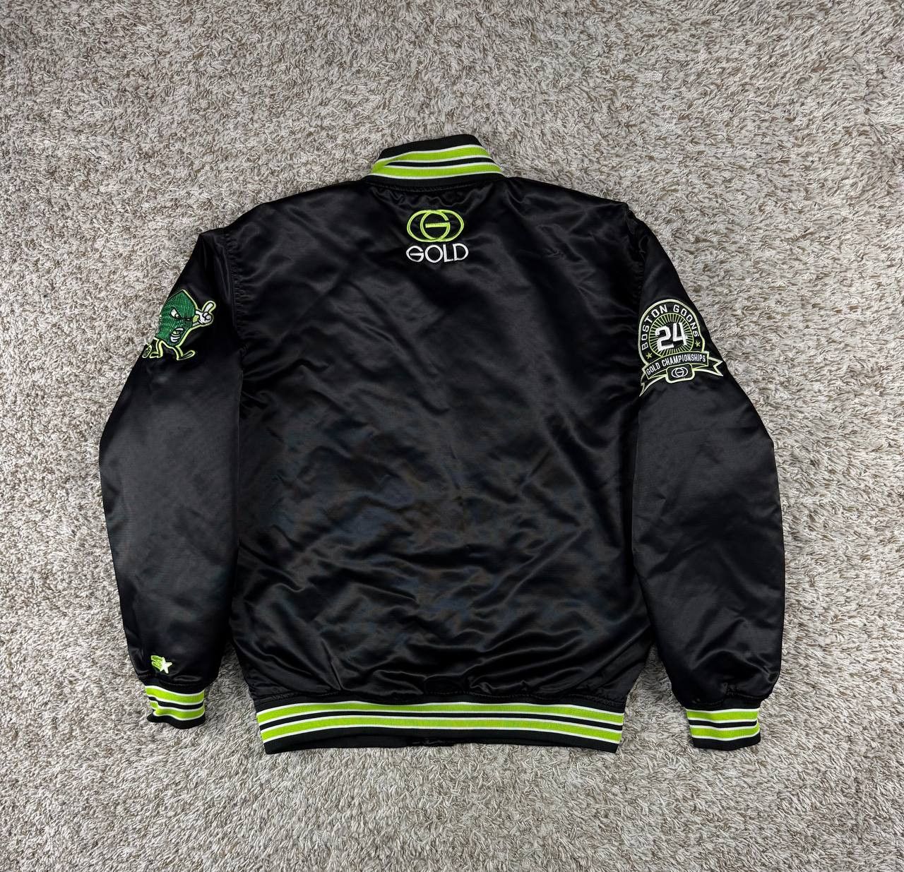 Starter Starter x DGK Goons Satin Varsity Bomber Jacket Size US L / EU 52-54 / 3 - 15 Thumbnail