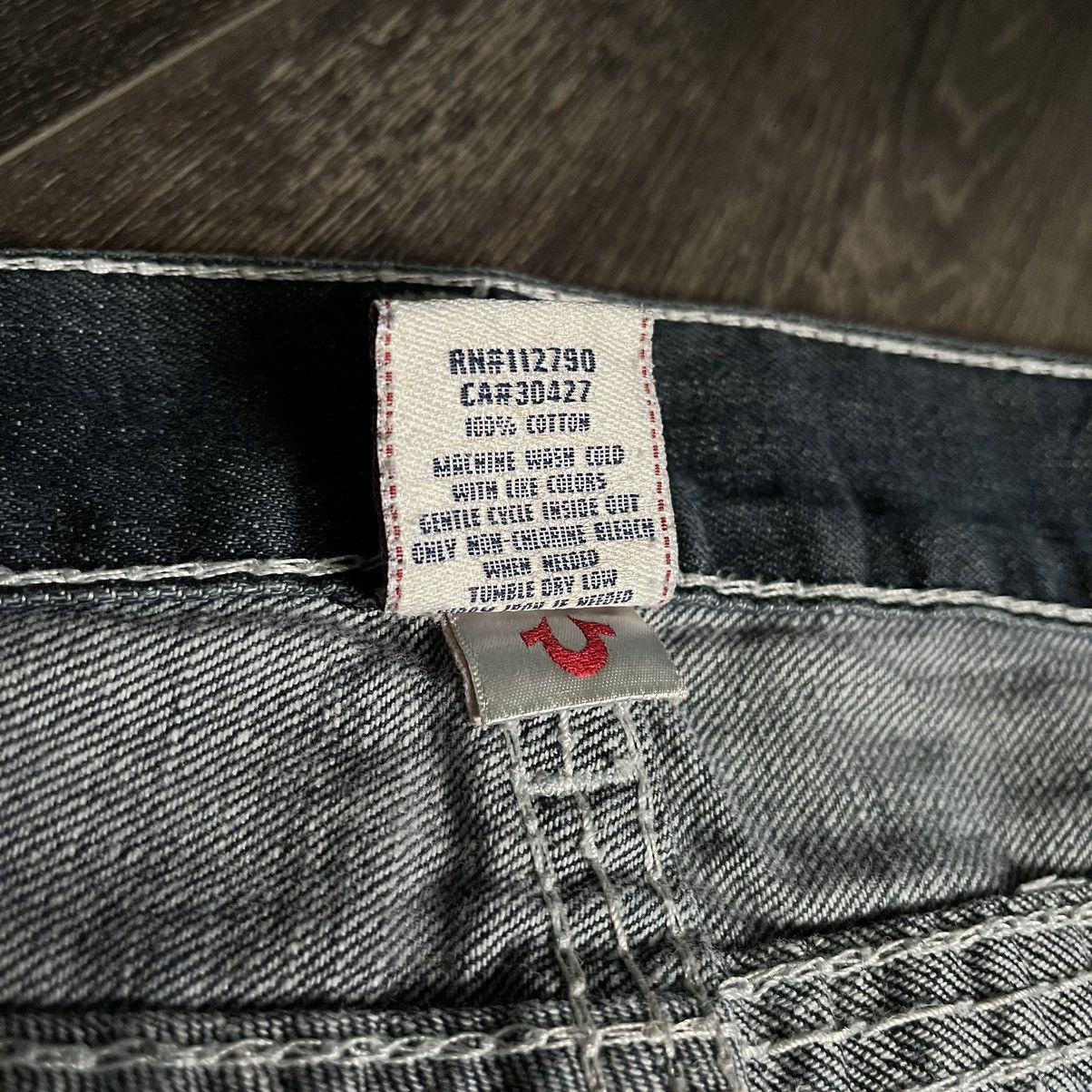 True Religion Vintage True Religion Billy Straight Stitched Jean Shorts 34 Size US 34 / EU 50 - 10 Thumbnail