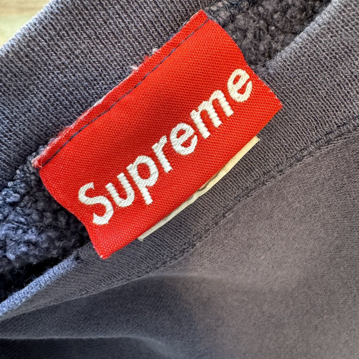 Supreme 1995 Supreme 1st Anniversary Box Logo Crewneck Navy Size US L / EU 52-54 / 3 - 12 Thumbnail