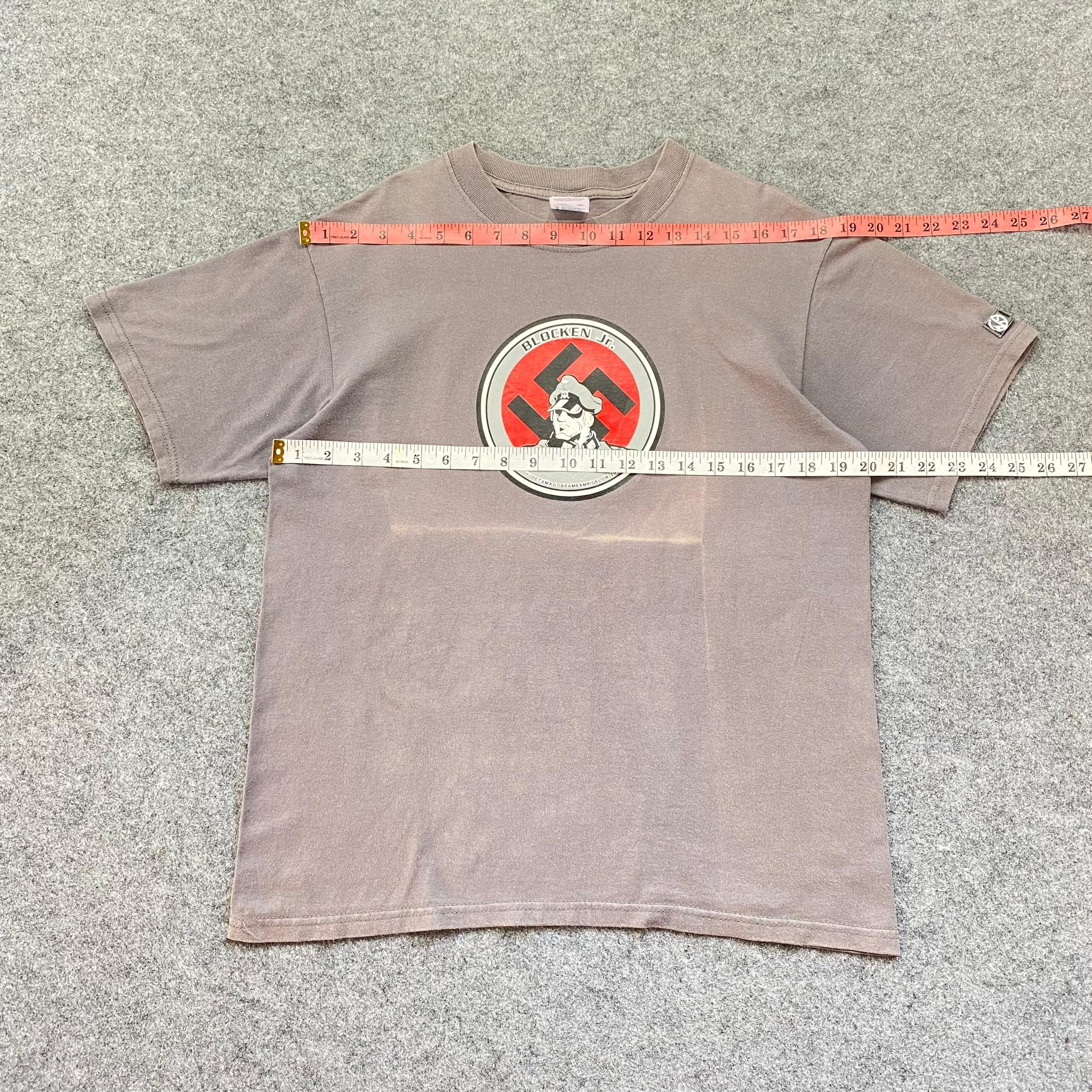 Rap Tees Vintage 2000 Blocken Jr Punk Tshirt Size US M / EU 48-50 / 2 - 3 Thumbnail