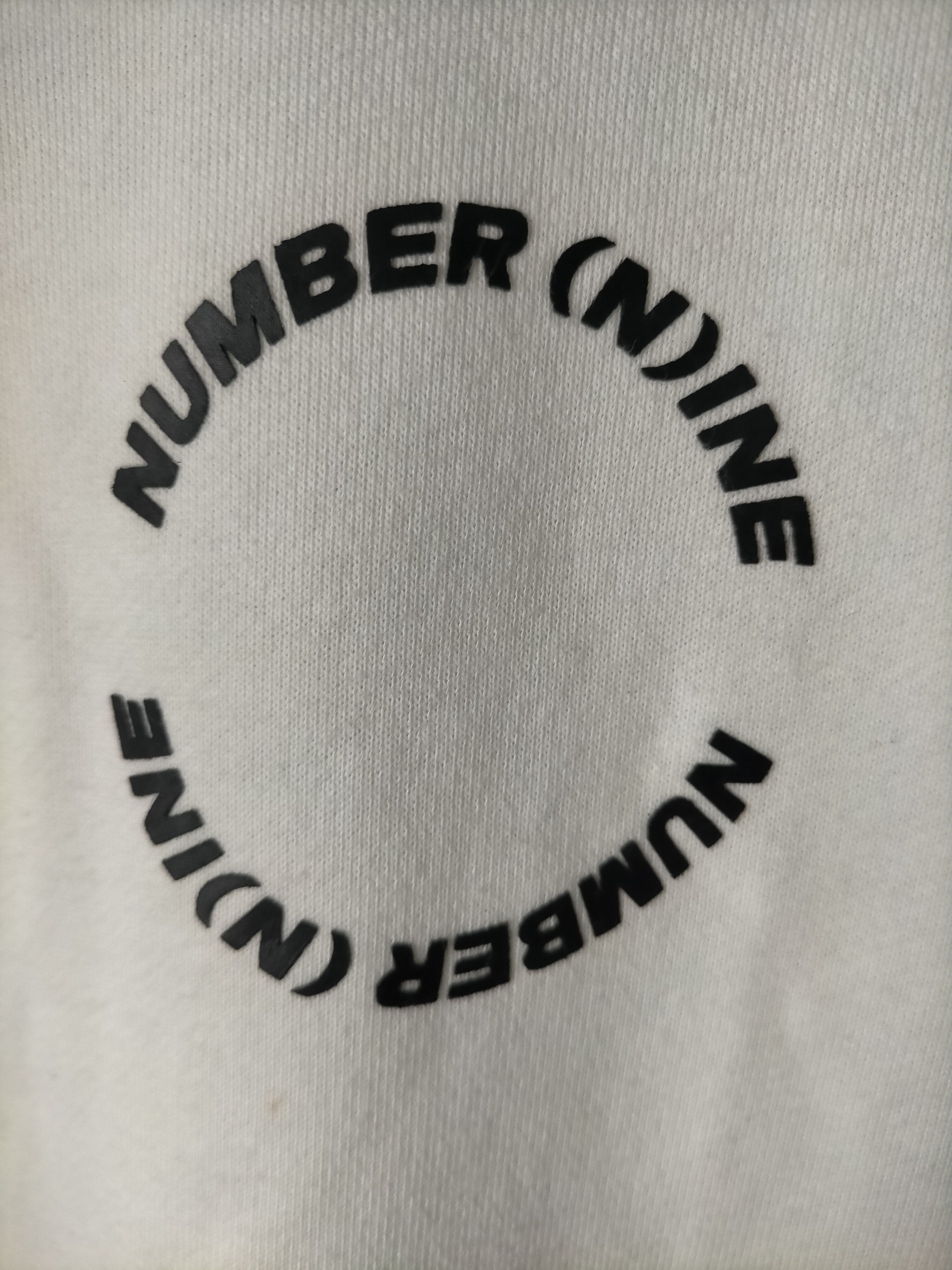 Number (N)ine Number(N)ine Crewneck Sweatshirt Spell Out Logo tee Size US M / EU 48-50 / 2 - 11 Thumbnail