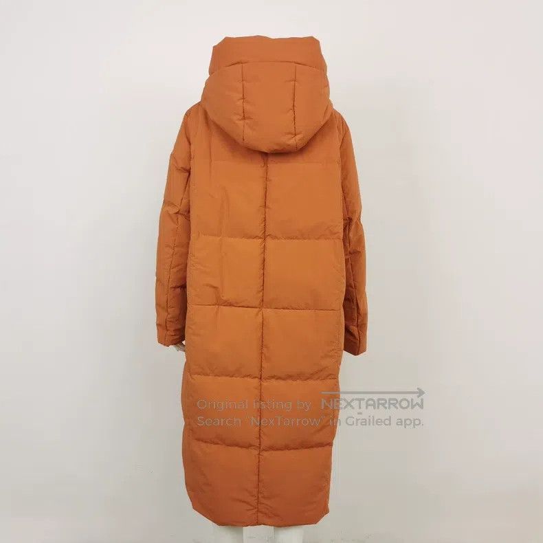 Jil Sander Jil Sander size 34 Orange Red Hooded Down Jacket Size M / US 6-8 / IT 42-44 - 2 Thumbnail