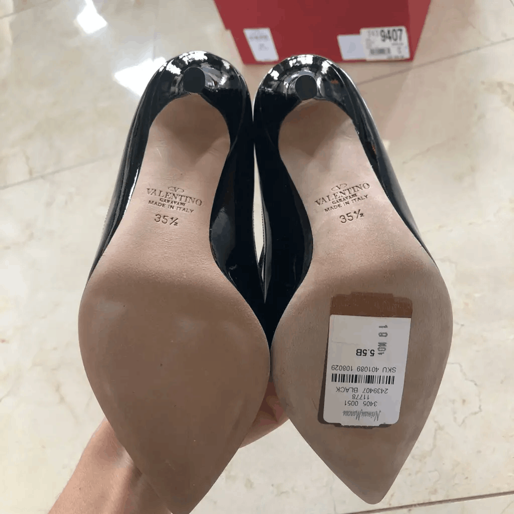 Valentino Valentino Garavani Patent Leather Pumps – Black – US 5.5 Size US 5.5 / IT 35.5 - 4 Thumbnail