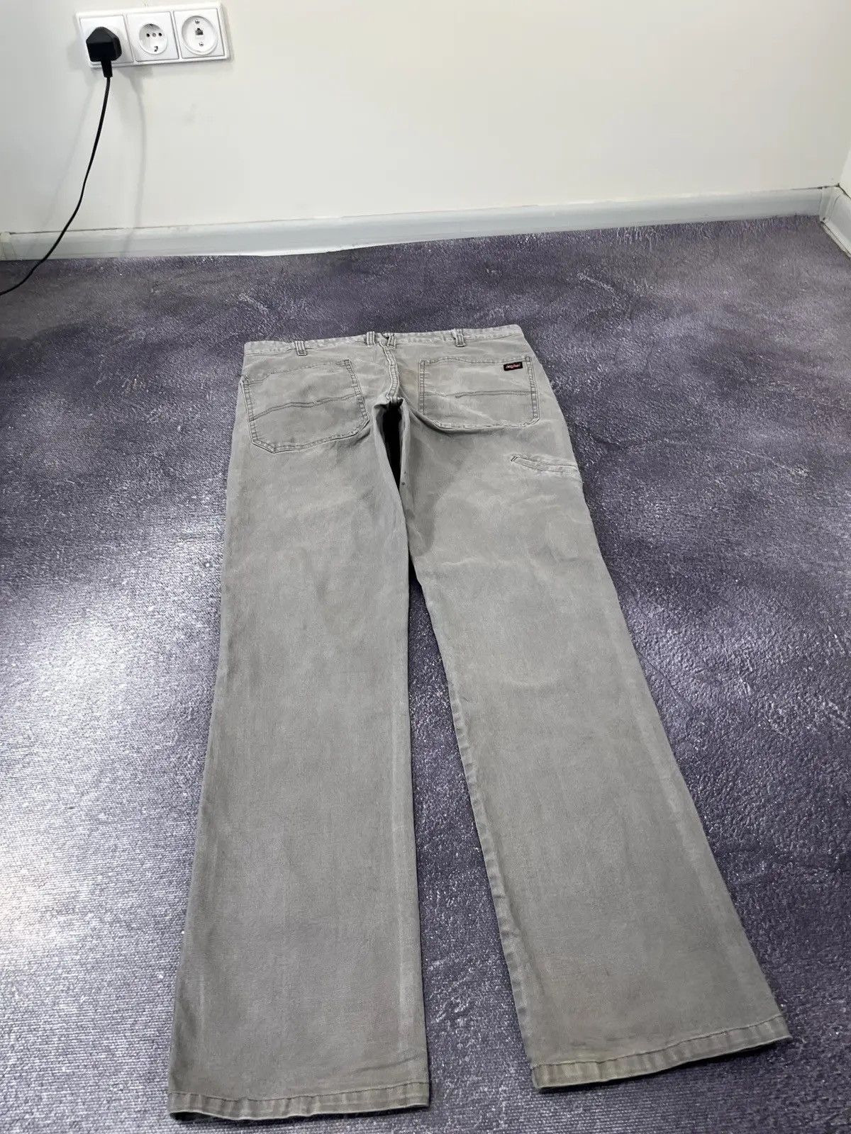 Dickies × Vintage Vintage Dickies American Faded Grey Hype Work Pants Size US 34 / EU 50 - 3 Thumbnail