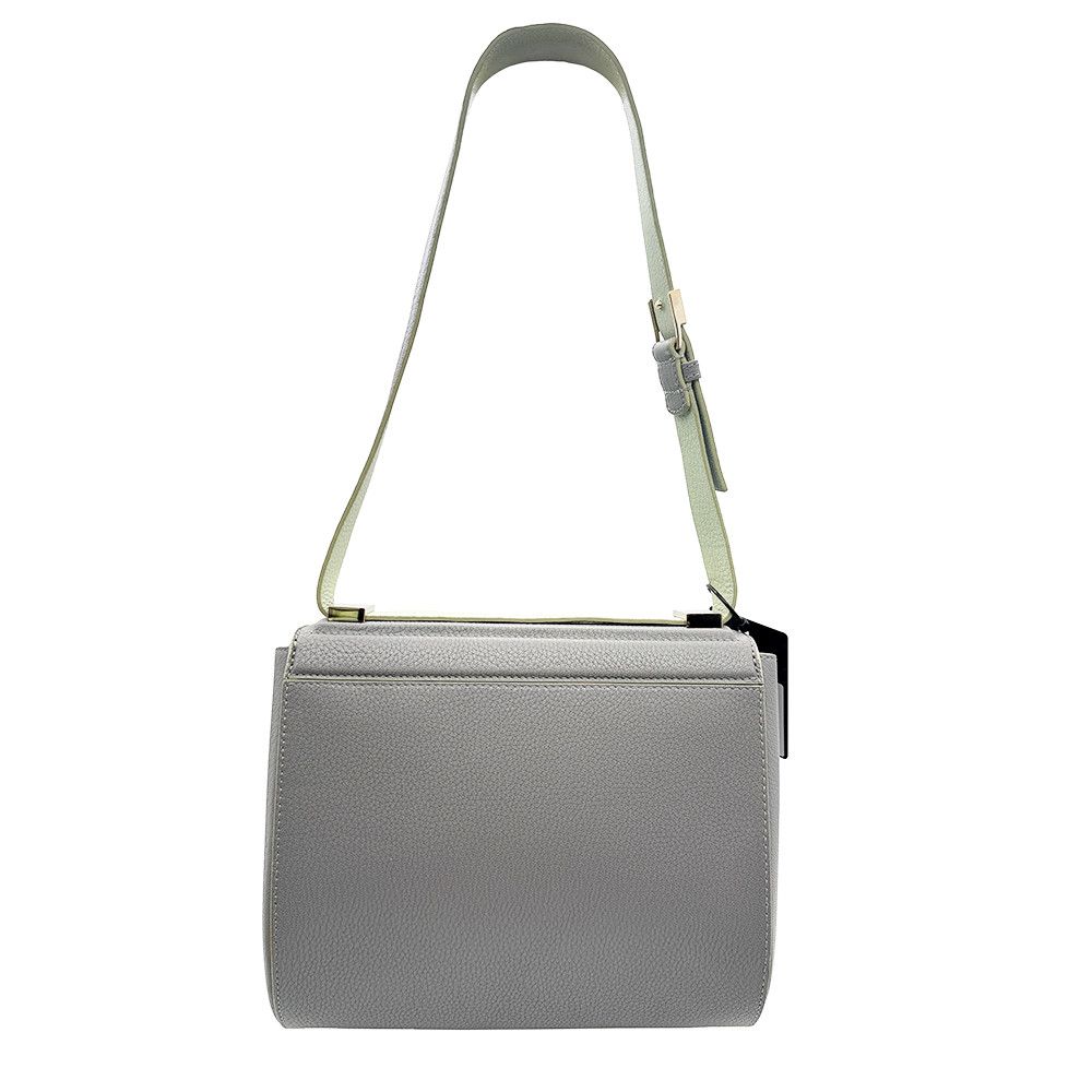 Givenchy Givenchy Gray Grained Leather Shoulder Bag Size ONE SIZE - 2 Thumbnail