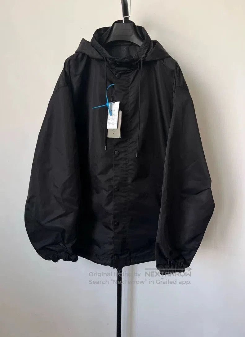 Balenciaga Balenciaga Black Tape Raincoat Jacket. Size US S / EU 44-46 / 1 - 2 Thumbnail