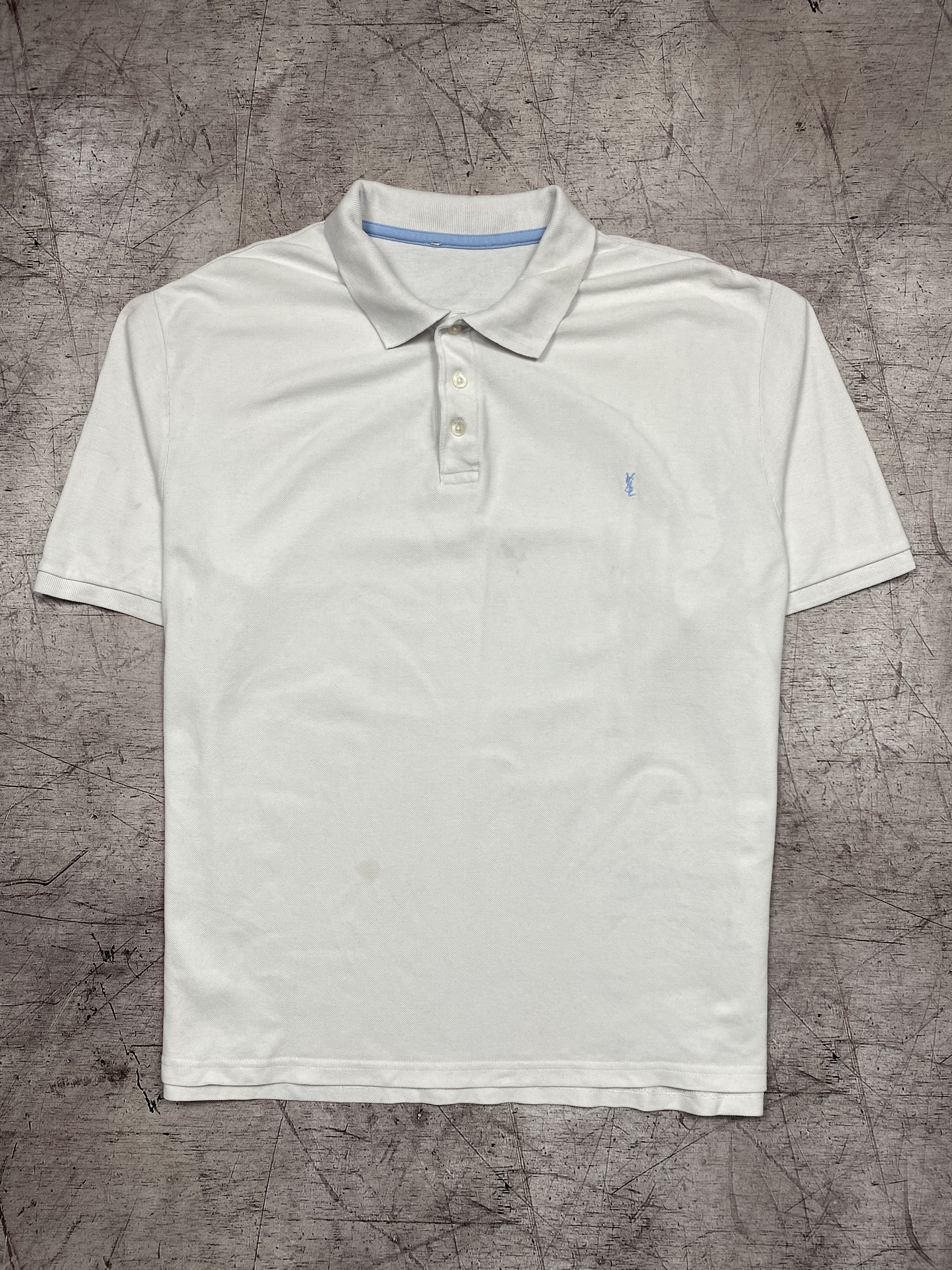 Yves Saint Laurent Yves Saint Laurent YSL Vintage Mens Polo Shirt Size US XL / EU 56 / 4 - 1 Thumbnail