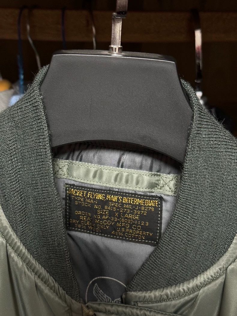 The Real McCoy's The Real Mccoy's RM classic staple pilot jacket MA-1 2504-N Size US XL / EU 56 / 4 - 4 Thumbnail