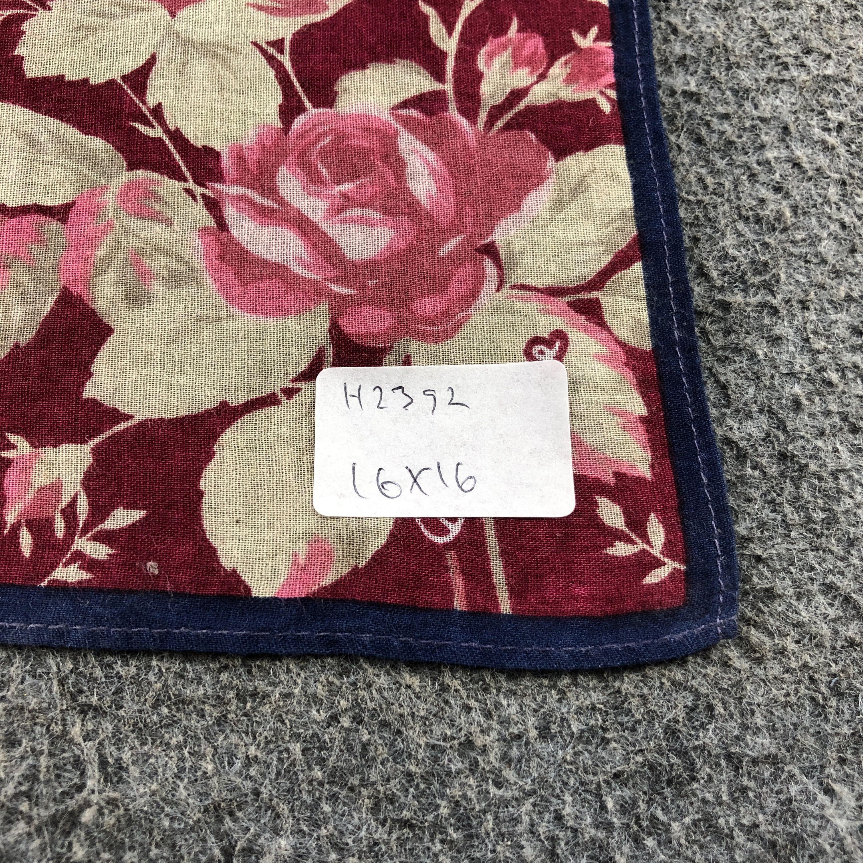 Kenzo Kenzo Floral Handkerchief Neckerchief Bandana H2392 Size ONE SIZE - 5 Thumbnail