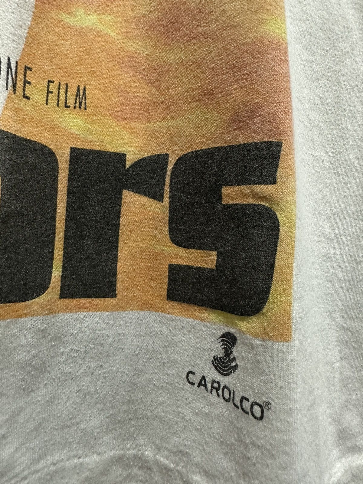 Band Tees Vintage 90s The Doors Flame An Oliver Stone Film Tee Size US M / EU 48-50 / 2 - 4 Thumbnail