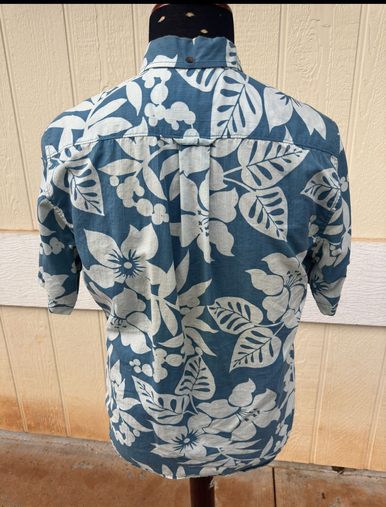 Reyn Spooner Reyn Spooner Hawaiian Print Green/White Men's Medium Size US M / EU 48-50 / 2 - 2 Thumbnail
