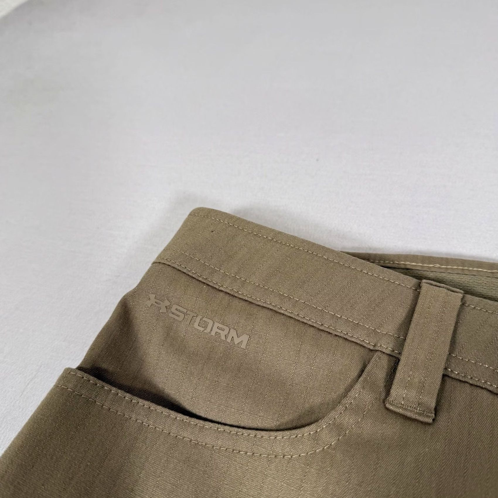 Under Armour Under Armour Pants Mens 34x30 Beige Storm Enduro Tactical Rip Stop Stretch Chino Size US 34 / EU 50 - 3 Thumbnail