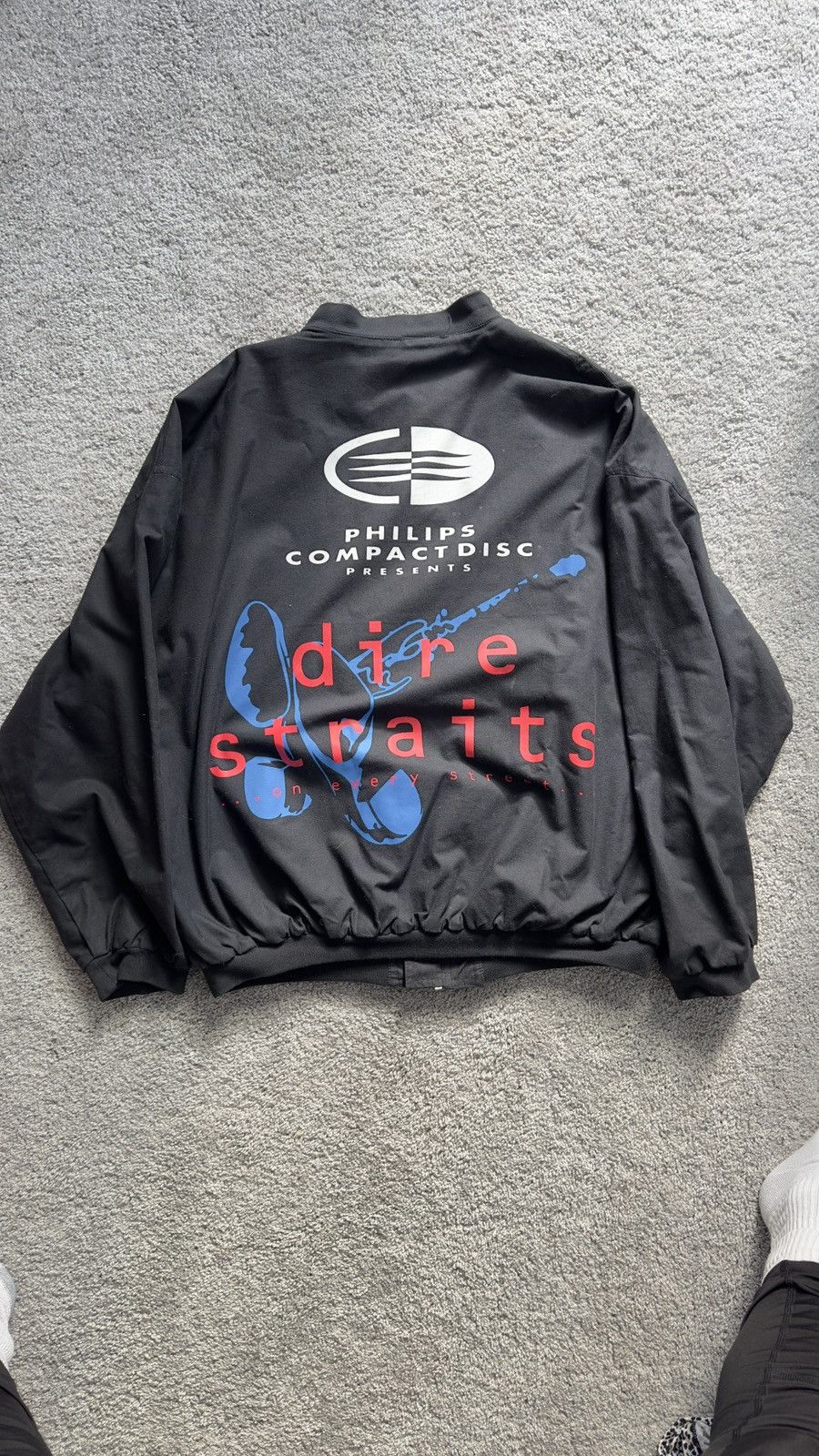 Band Tees 1992 Dire Straits Bomber Tour Jacket - Size L Size US L / EU 52-54 / 3 - 1 Thumbnail