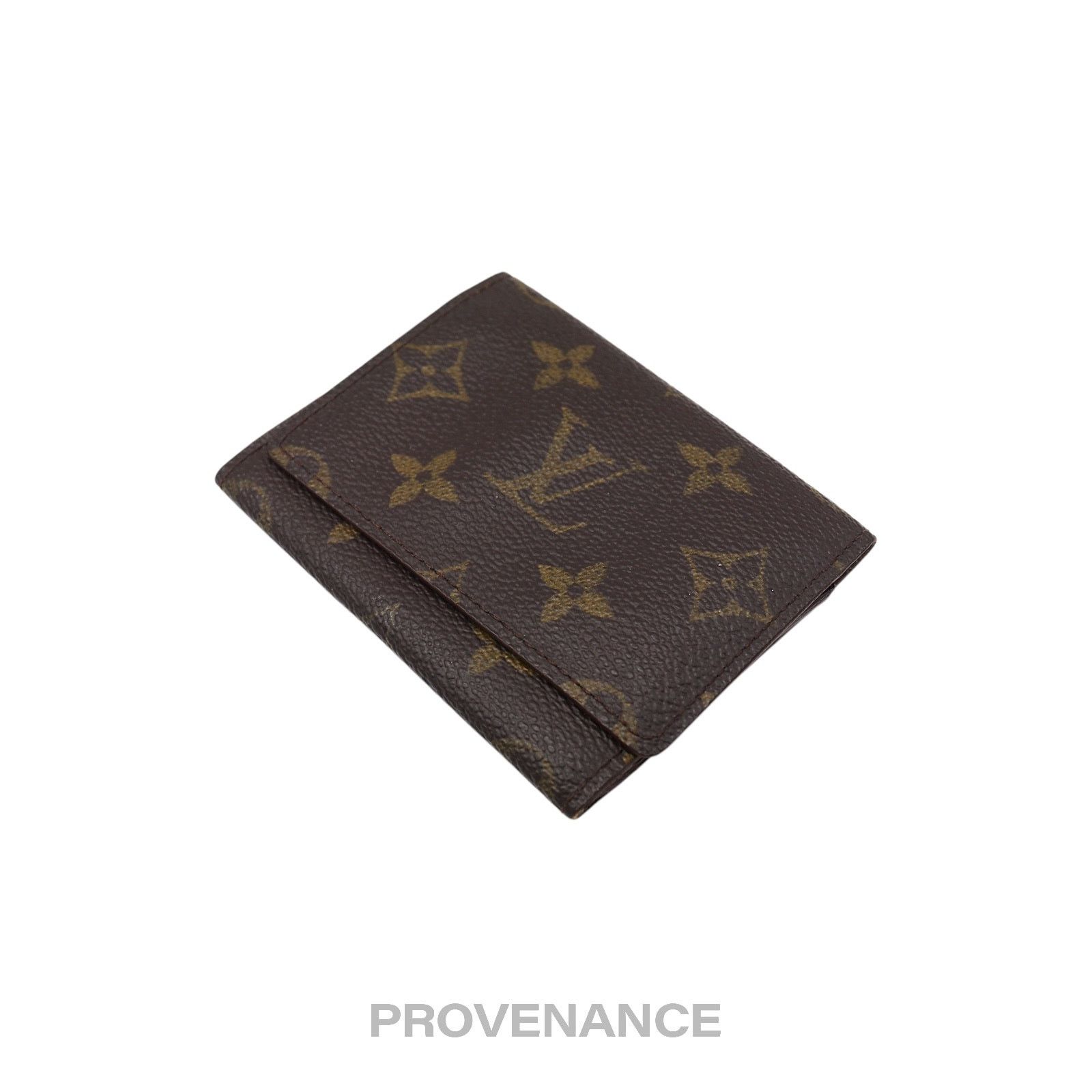 Louis Vuitton 🔴 Louis Vuitton Business Card Wallet - Monogram Horizontal Size ONE SIZE - 3 Thumbnail