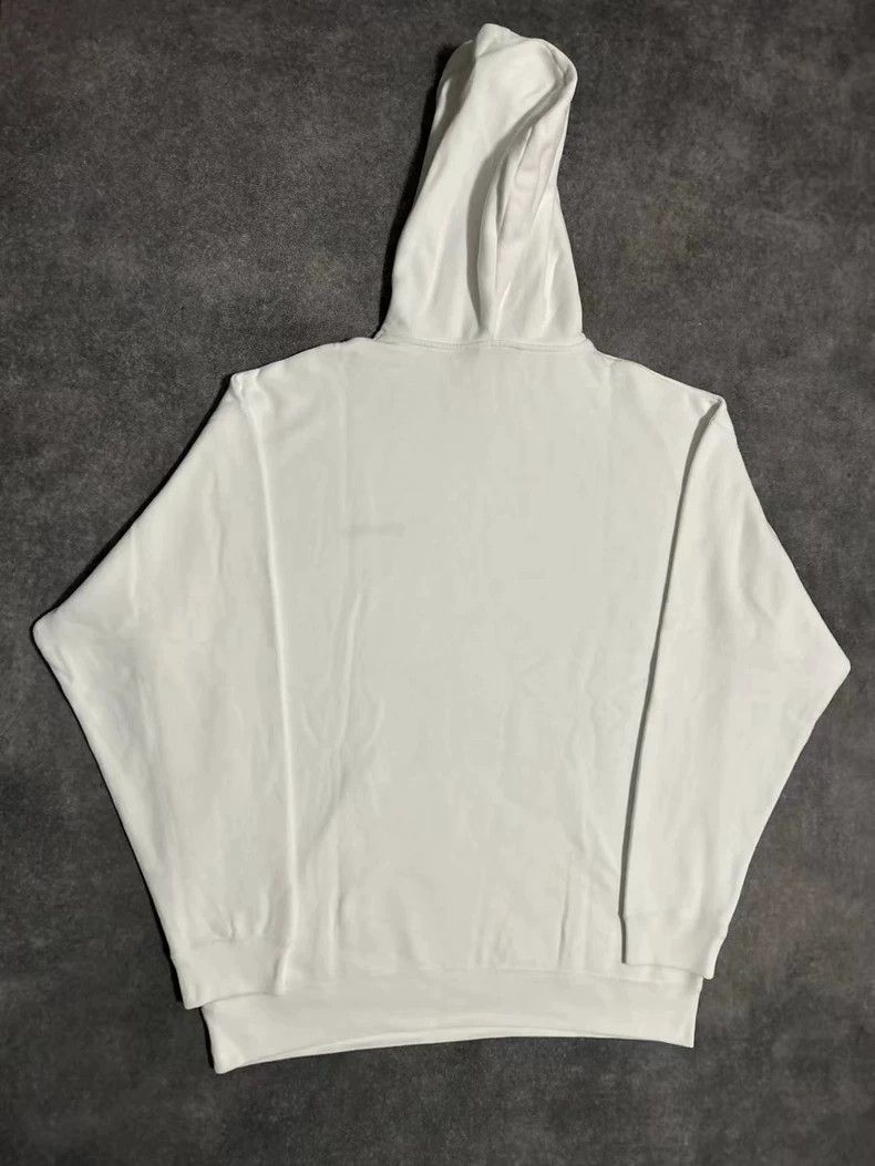 Balenciaga Balenciaga Sweater white letter small logo long sleeve hoo Size US L / EU 52-54 / 3 - 2 Thumbnail