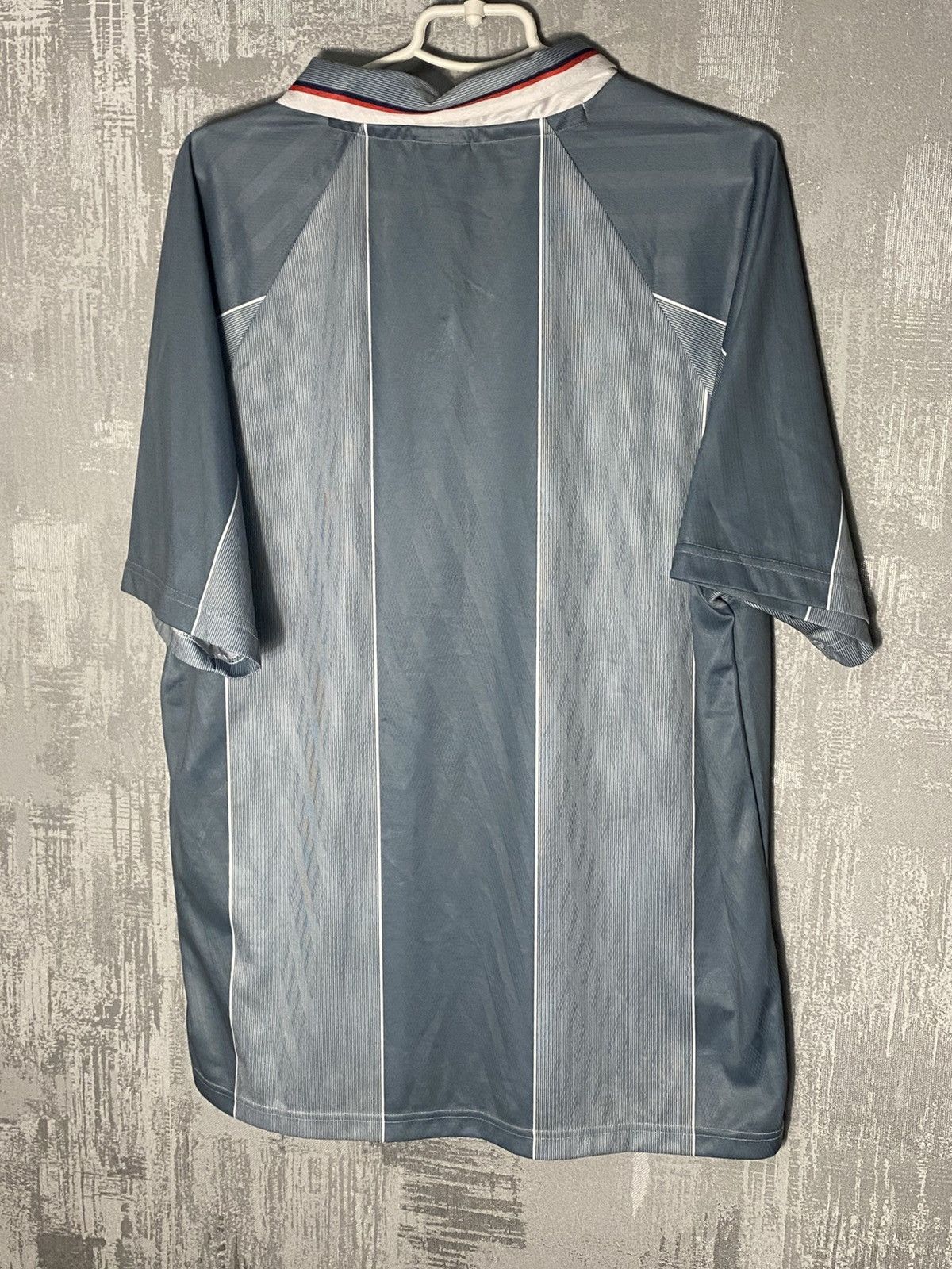 Other UK Vintage England Soccer Jersey Score Draw 1996 Football Size US XL / EU 56 / 4 - 5 Thumbnail