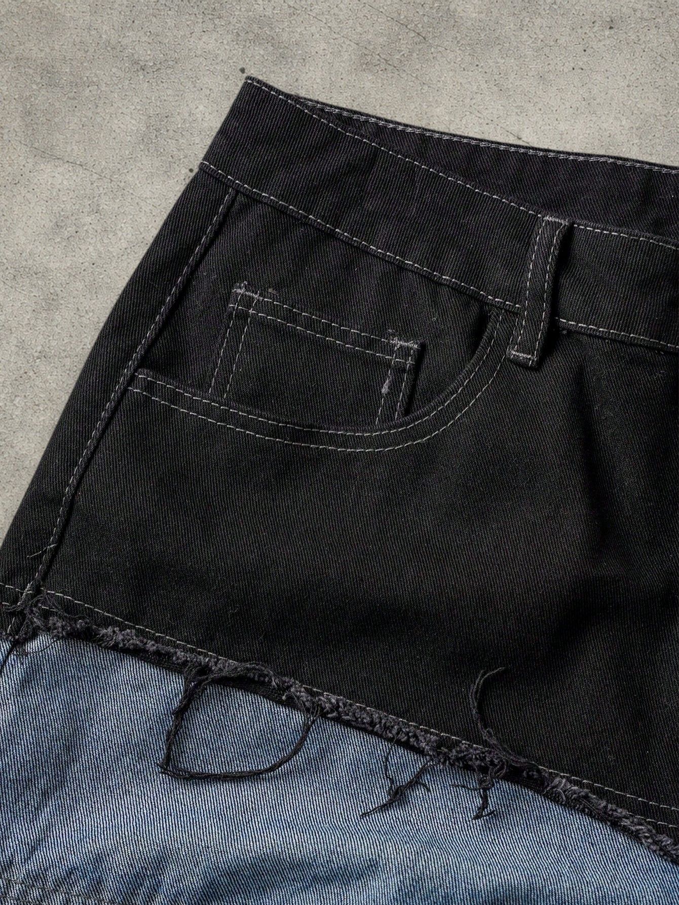 Japanese Brand Distressed layer jeans shorts Size US 32 / EU 48 - 3 Thumbnail