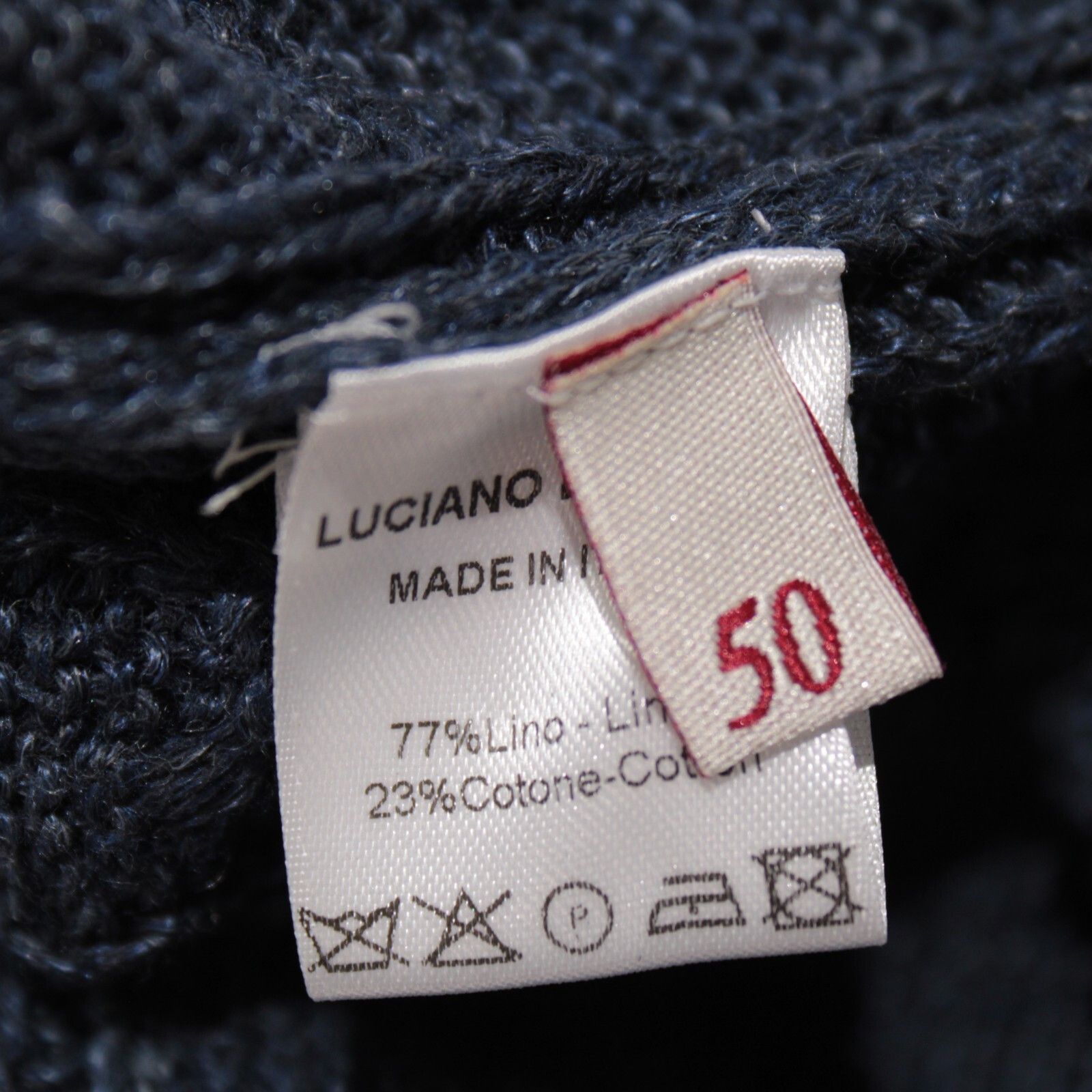 Luciano Barbera Luciano Barbera Sweater Size US M in Blue Size US M / EU 48-50 / 2 - 8 Thumbnail