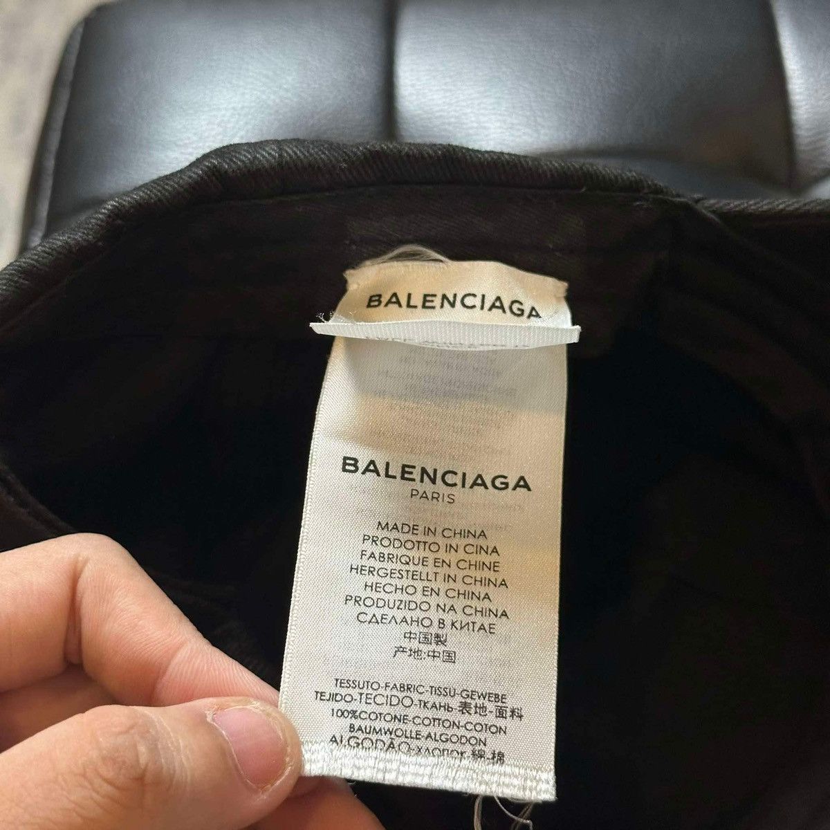Balenciaga BALENCIAGA WAVE CAP Size ONE SIZE - 7 Thumbnail