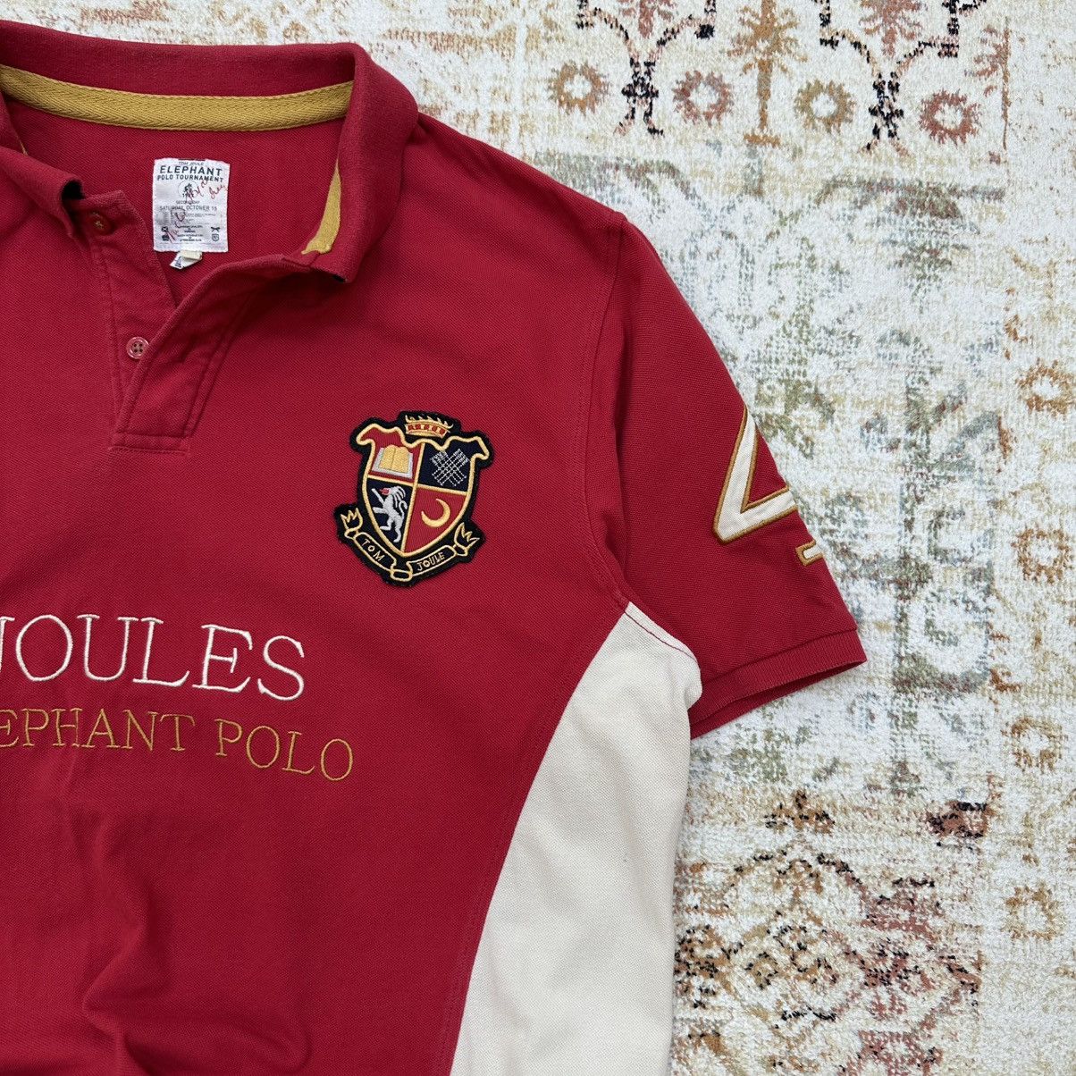 Designer × Vintage Vintage Tom Joule Elephant Polo Tournament T-shirts Y2K Size US XL / EU 56 / 4 - 5 Thumbnail