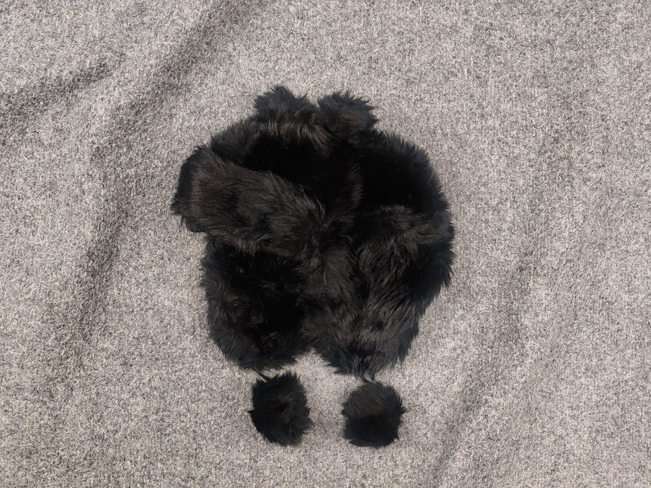 Le Grande Bleu (L.G.B.) Vintage Japan Fuzzy hysteric glamour Style Fur Ushanka Hat Size ONE SIZE - 1 Thumbnail