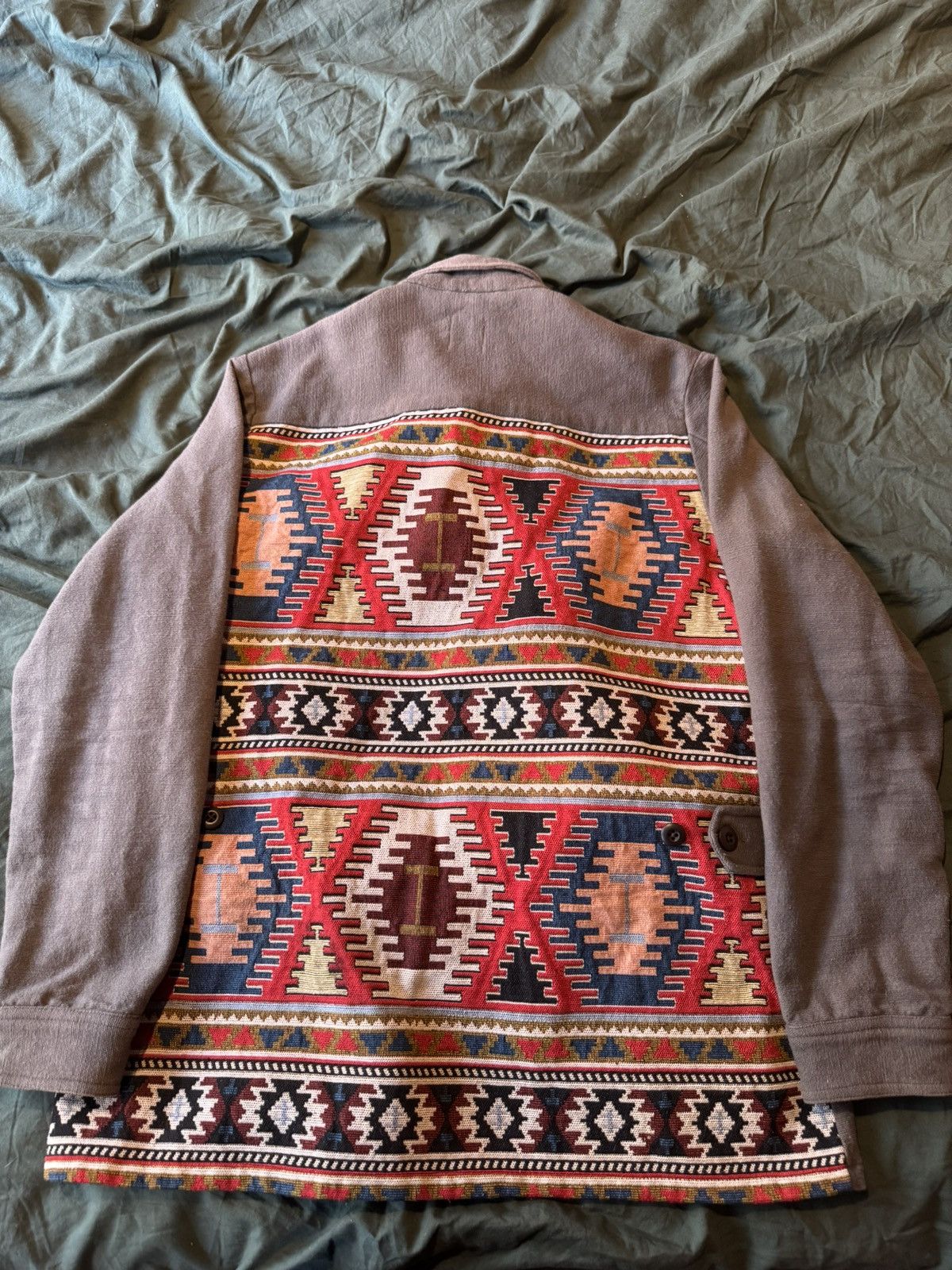 18 East Mandi Mandu Khadi Jungle Jacket Size US M / EU 48-50 / 2 - 2 Thumbnail
