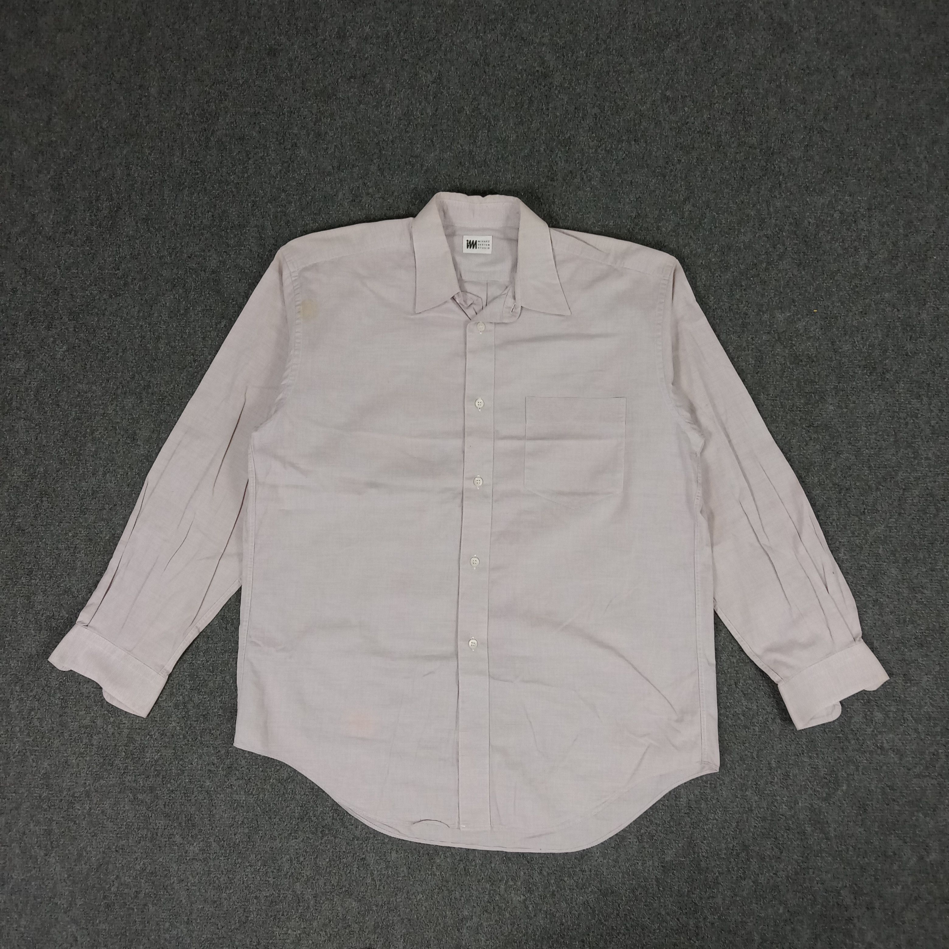 Issey Miyake × Japanese Brand × Vintage Issey Miyake Studio Japanese Brand Shirt Button Up Size US XL / EU 56 / 4 - 1 Thumbnail