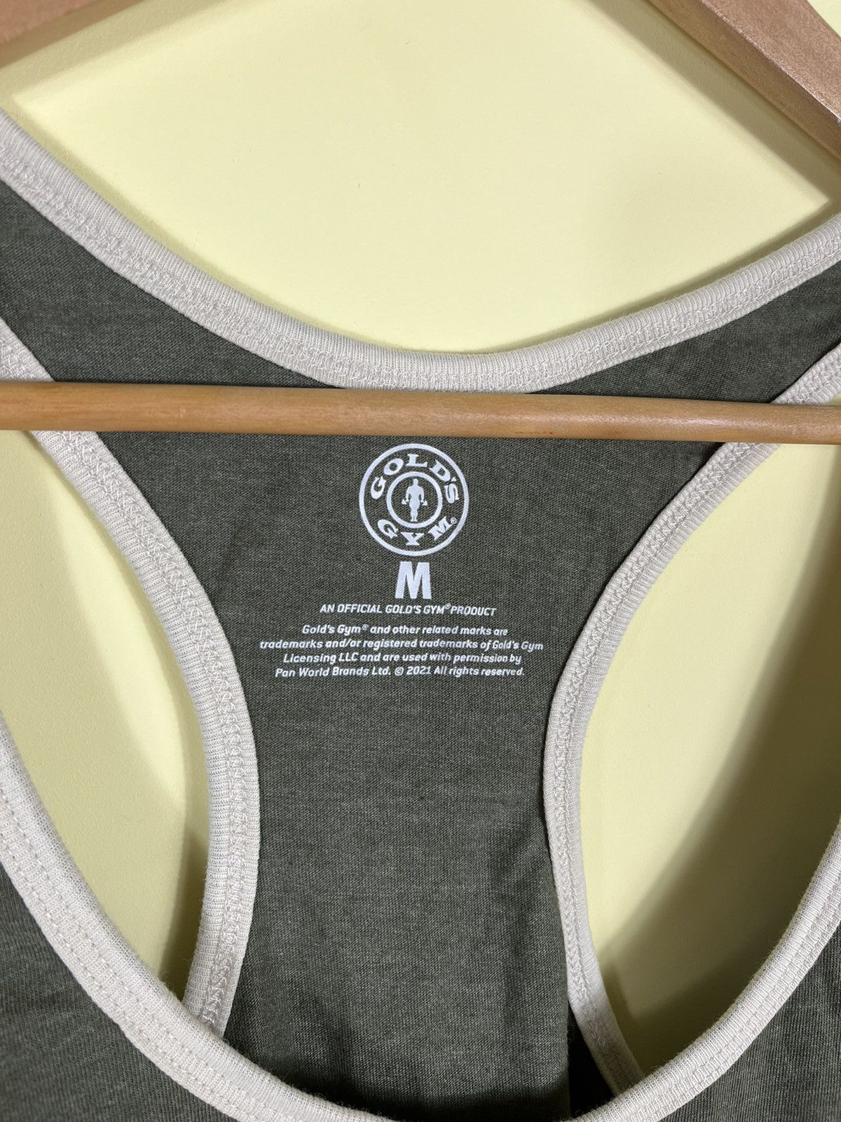Designer Gold’s gym jersey American training clothes Size US M / EU 48-50 / 2 - 3 Thumbnail