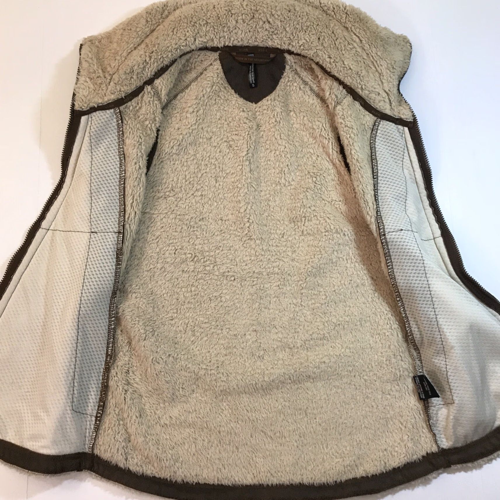 Vintage Kuhl Womens Vest Full Zip Sherpa Flight Stone Beige Outdoor Outdoor Hiking Hooded S Size S / US 4 / IT 40 - 3 Thumbnail