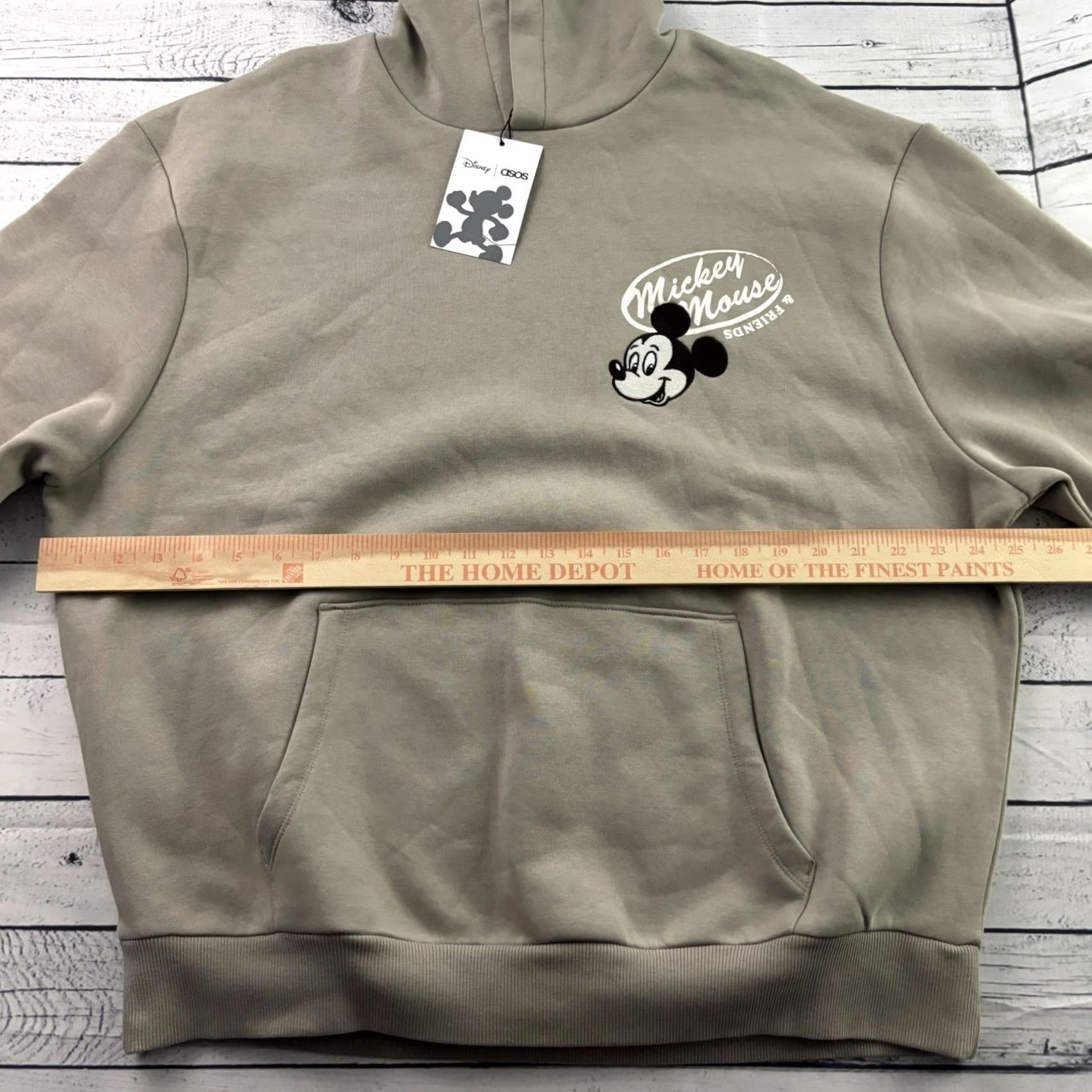 Disney Disney Pullover Hoodie Men's L Beige Sweatshirt Size US L / EU 52-54 / 3 - 4 Thumbnail