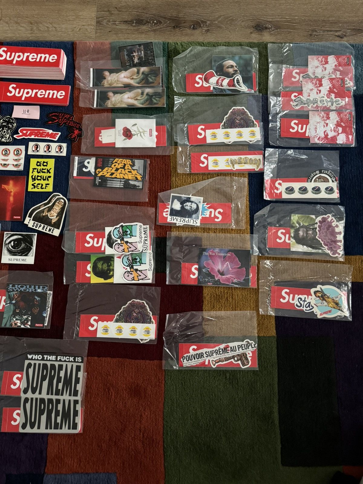 Supreme Supreme Sticker Bundle 250+ Size ONE SIZE - 12 Thumbnail